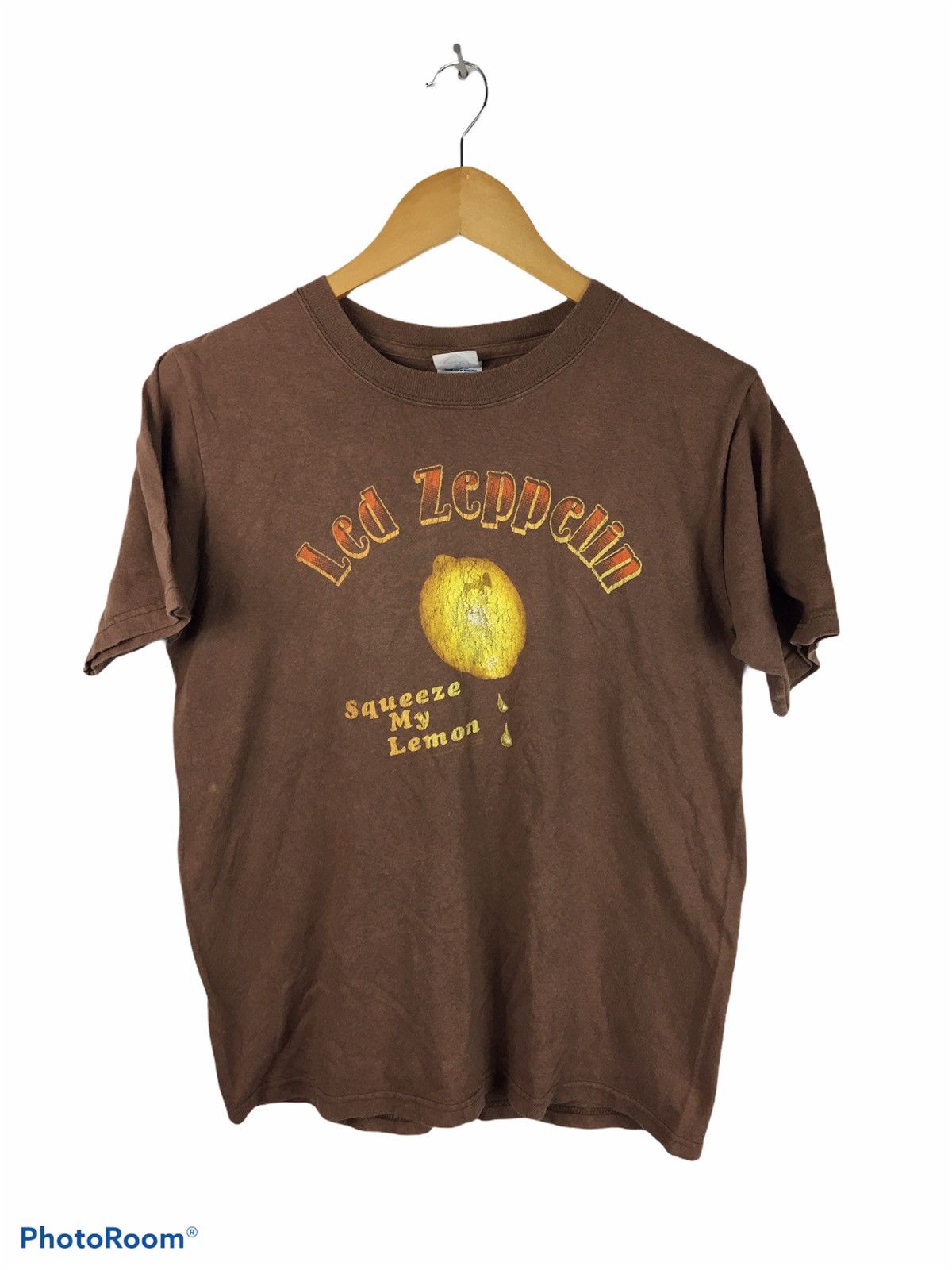 Led Zeppelin swang song squeeze my lemon shirt