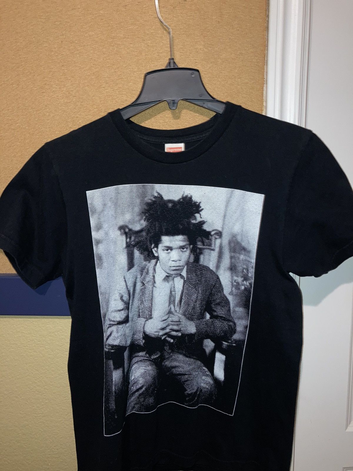 Supreme Supreme Jean-Michel Basquiat Portrait Tee Black FW/13