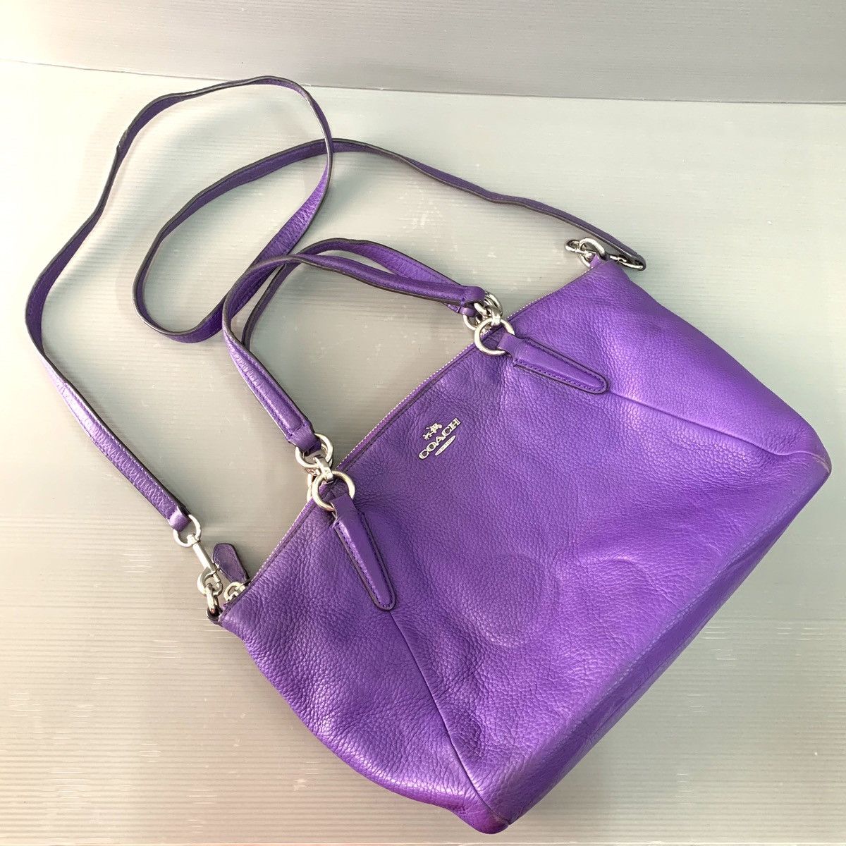 Coach Leather Kelsey 2way Bag
