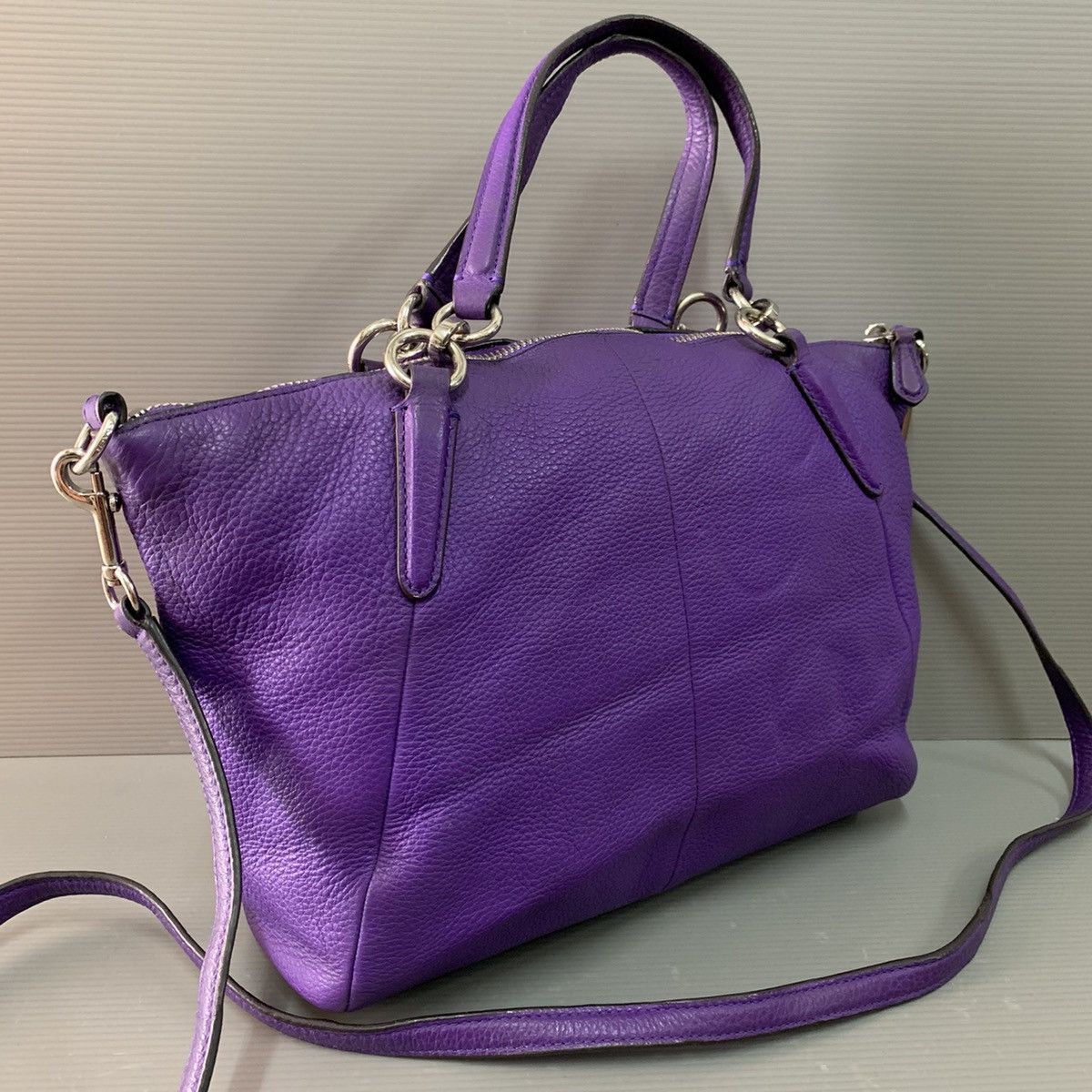 Coach Leather Kelsey 2way Bag