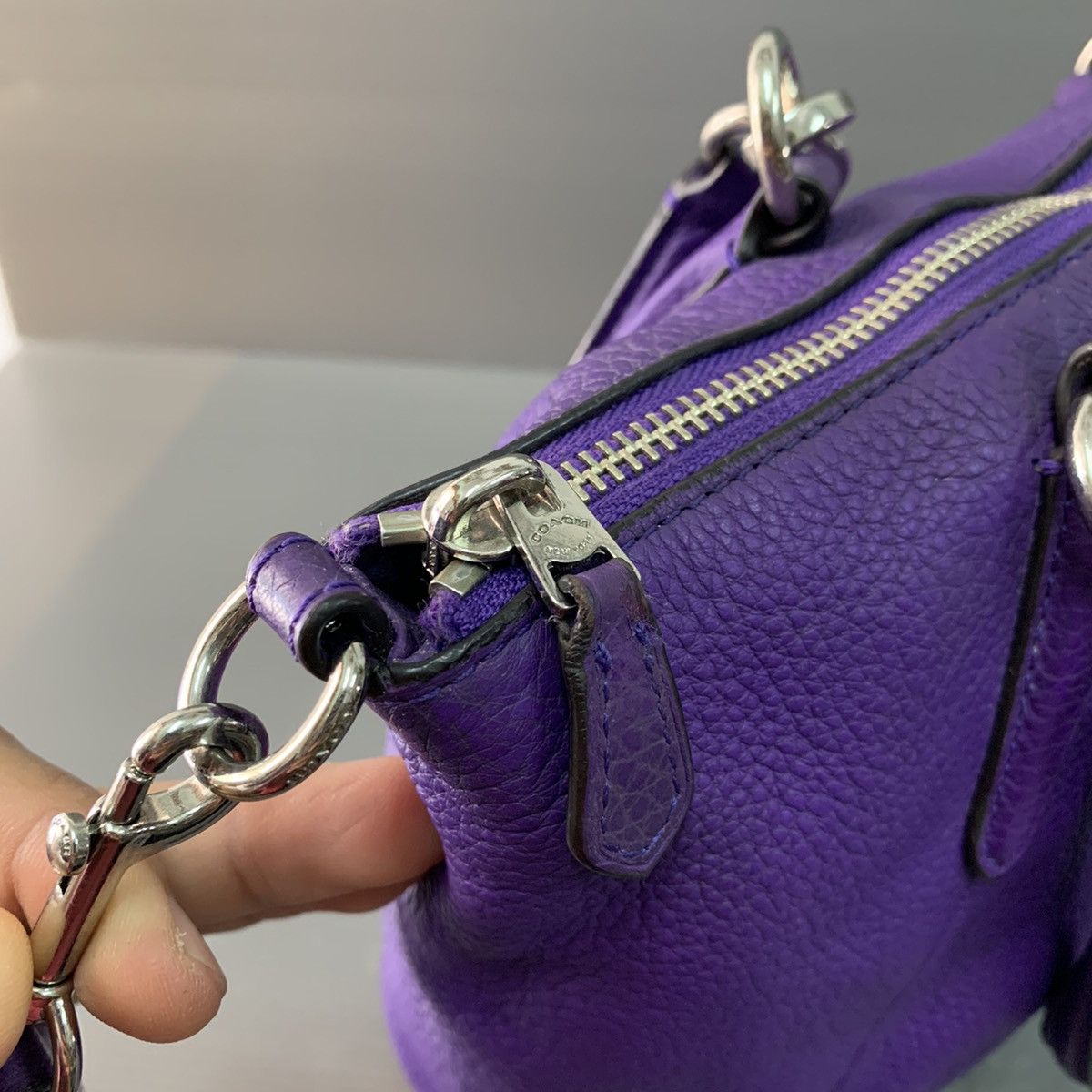 Coach Leather Kelsey 2way Bag