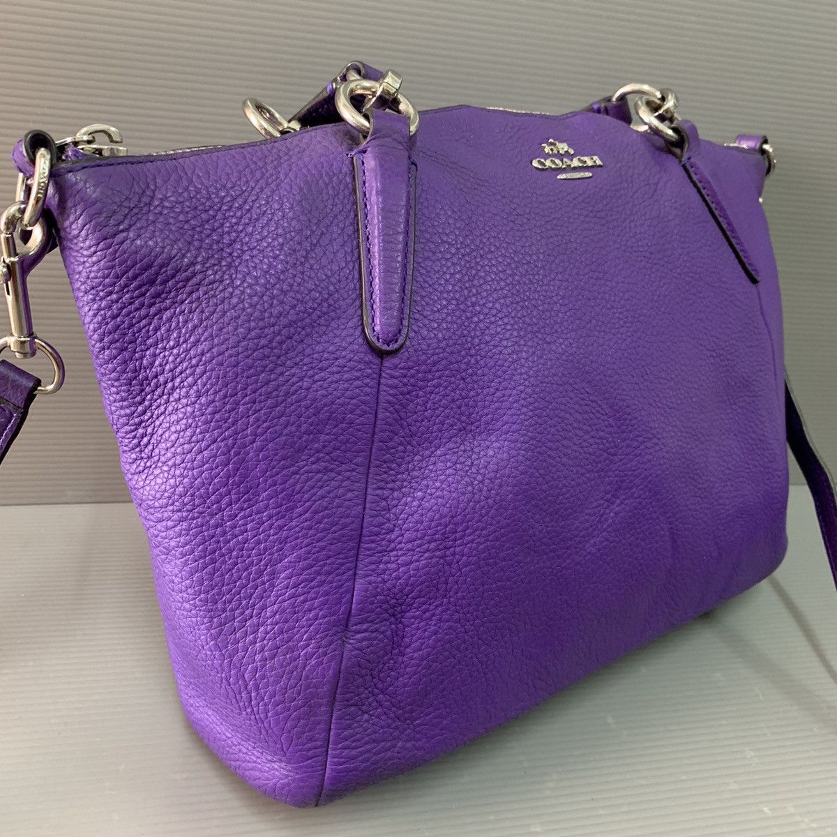 Coach Leather Kelsey 2way Bag