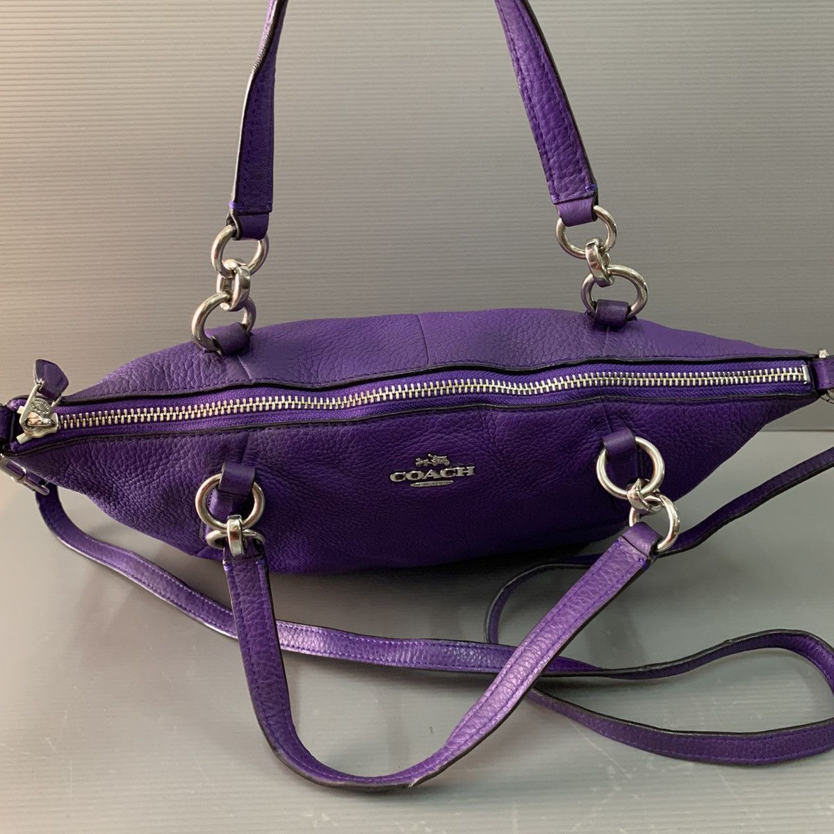 Coach Leather Kelsey 2way Bag