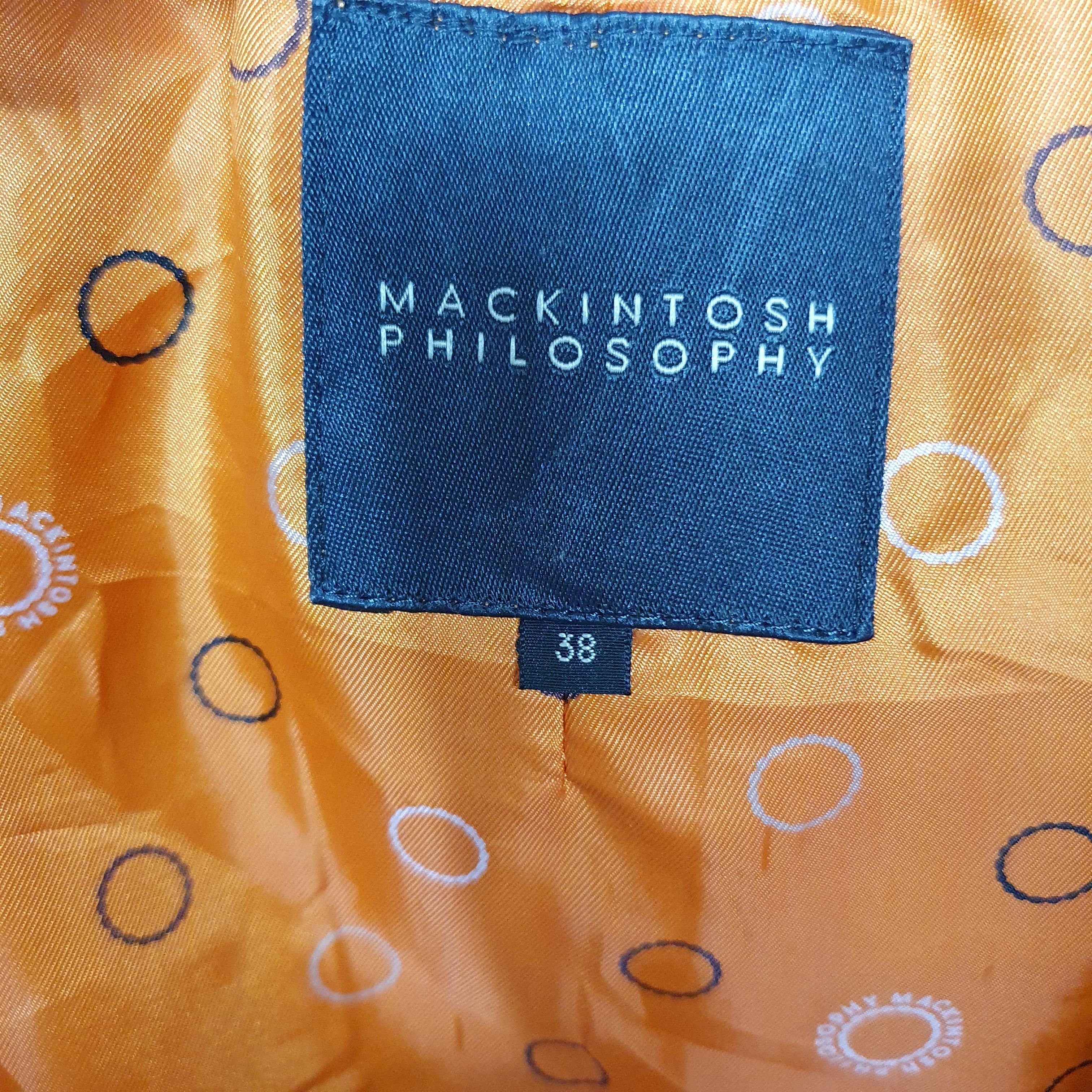 Japanese Brand C2 Mackintosh Philosophy Waterproof Trench Coat Size US S / EU 44-46 / 1 - 10 Thumbnail