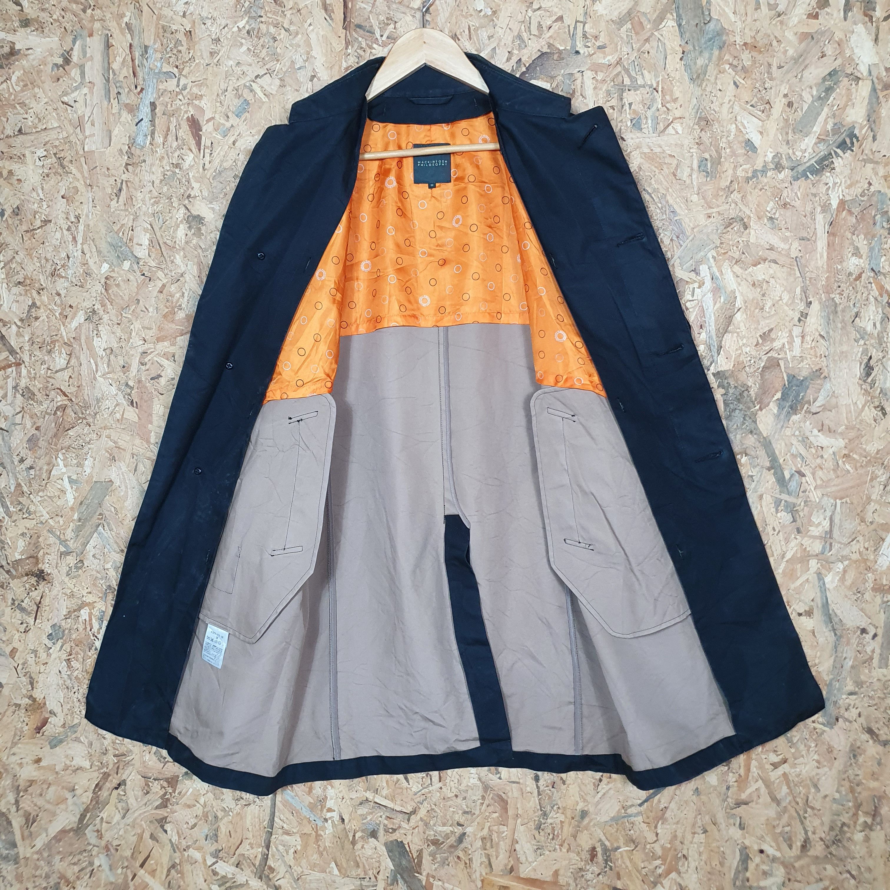 Japanese Brand C2 Mackintosh Philosophy Waterproof Trench Coat Size US S / EU 44-46 / 1 - 3 Thumbnail