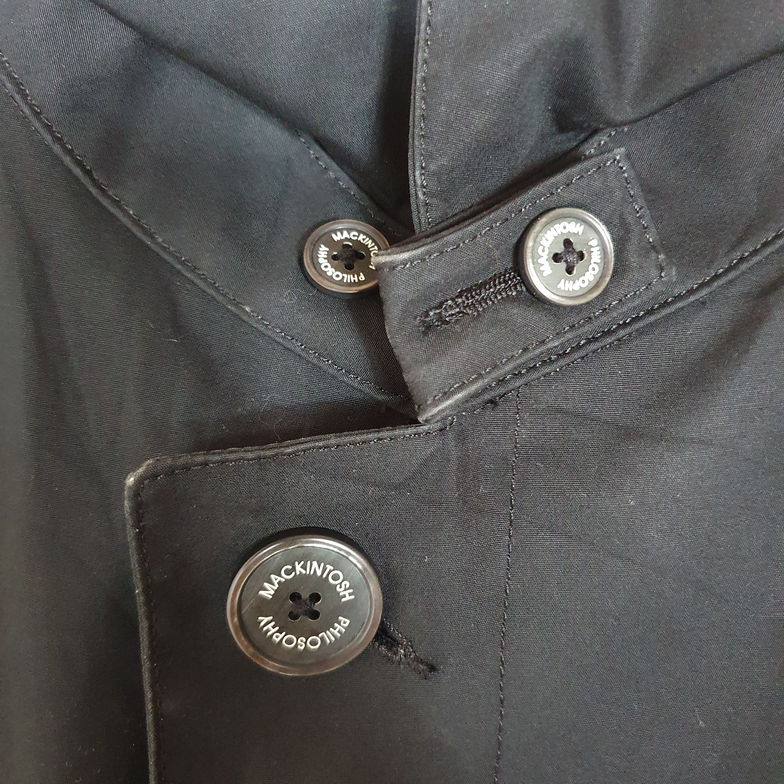 Japanese Brand C2 Mackintosh Philosophy Waterproof Trench Coat Size US S / EU 44-46 / 1 - 7 Thumbnail
