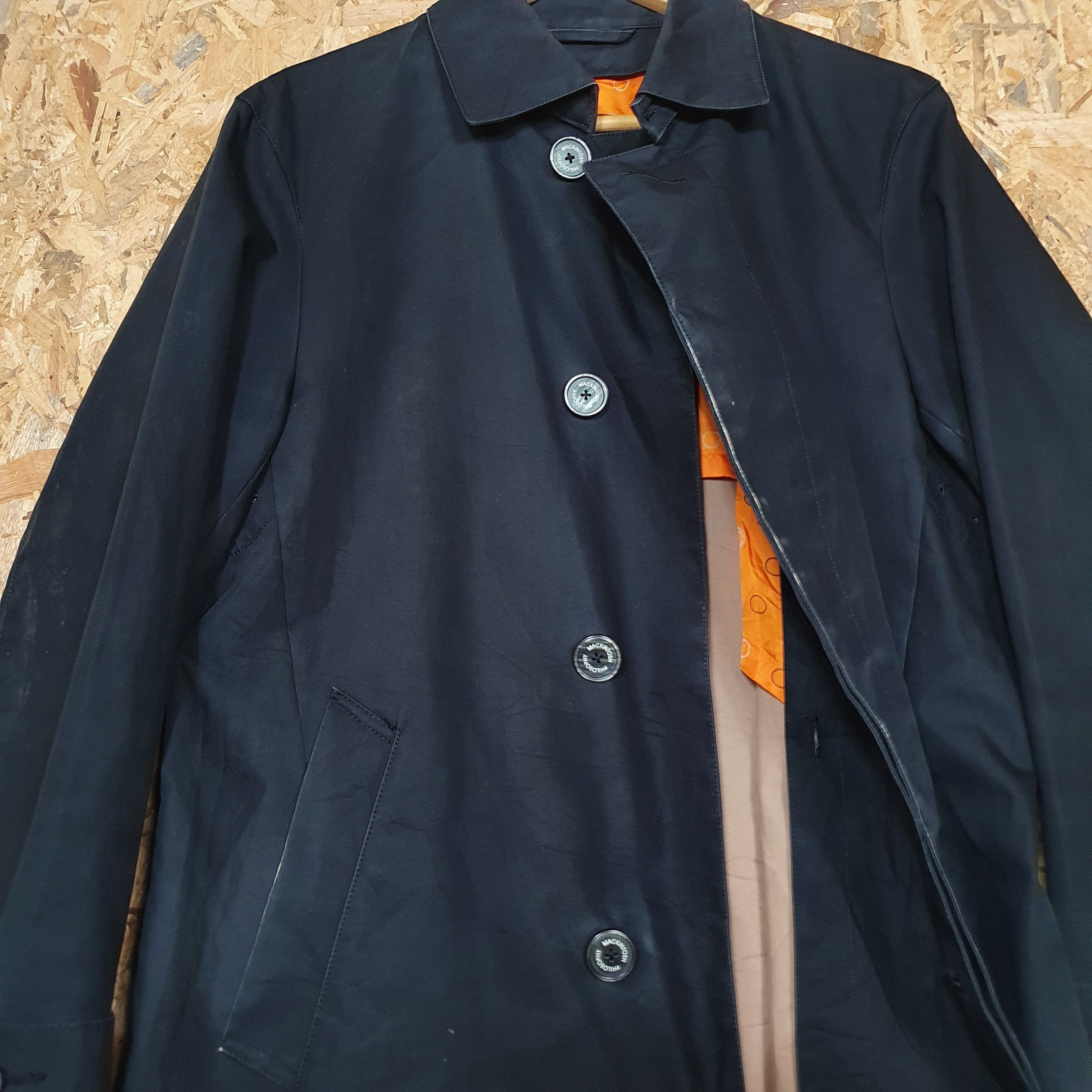 Japanese Brand C2 Mackintosh Philosophy Waterproof Trench Coat Size US S / EU 44-46 / 1 - 4 Thumbnail