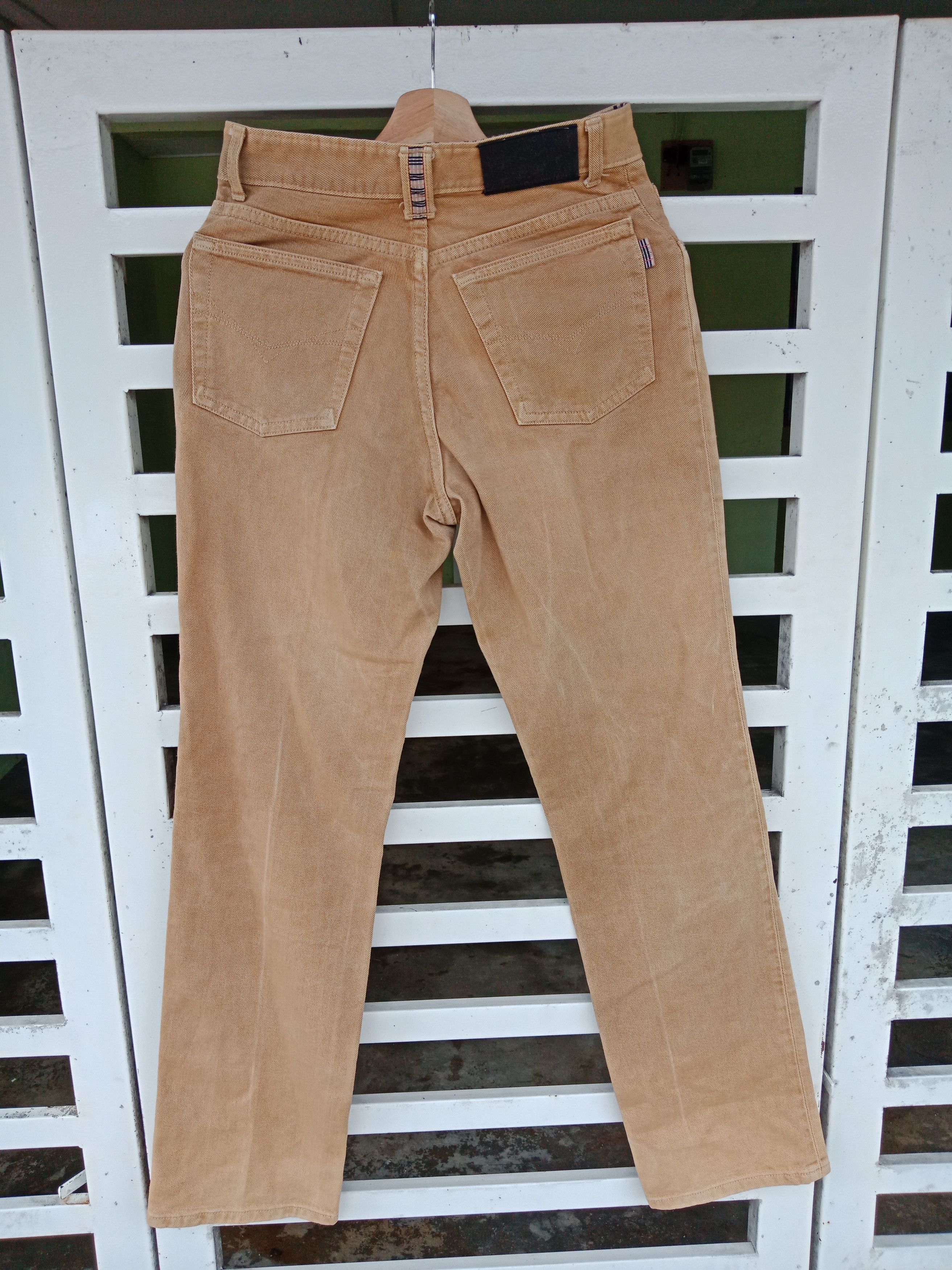 Burberry Burbberys Brown Novacheck Design Pants Size US 28 / EU 44 - 2 Thumbnail