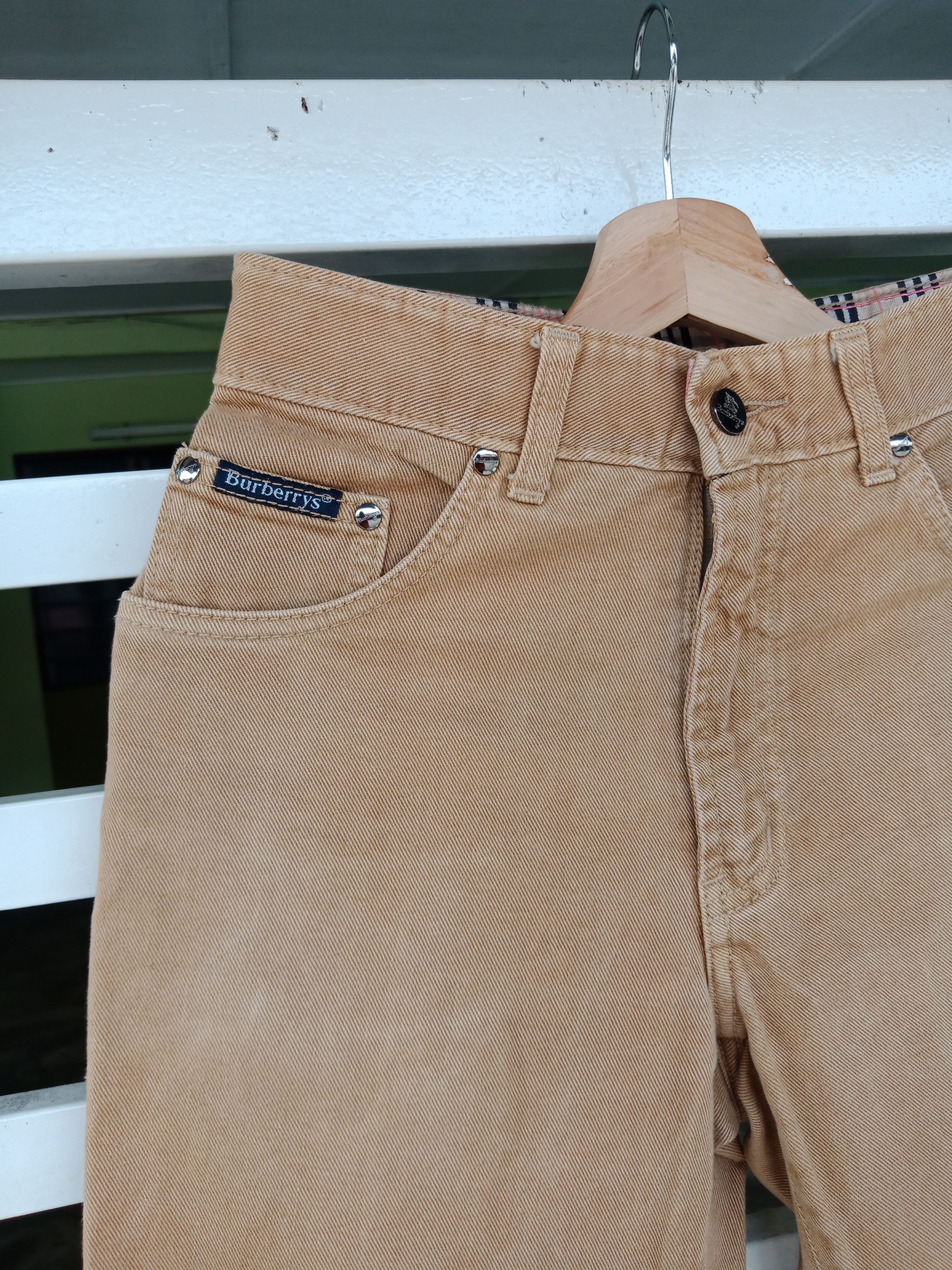 Burberry Burbberys Brown Novacheck Design Pants Size US 28 / EU 44 - 10 Thumbnail