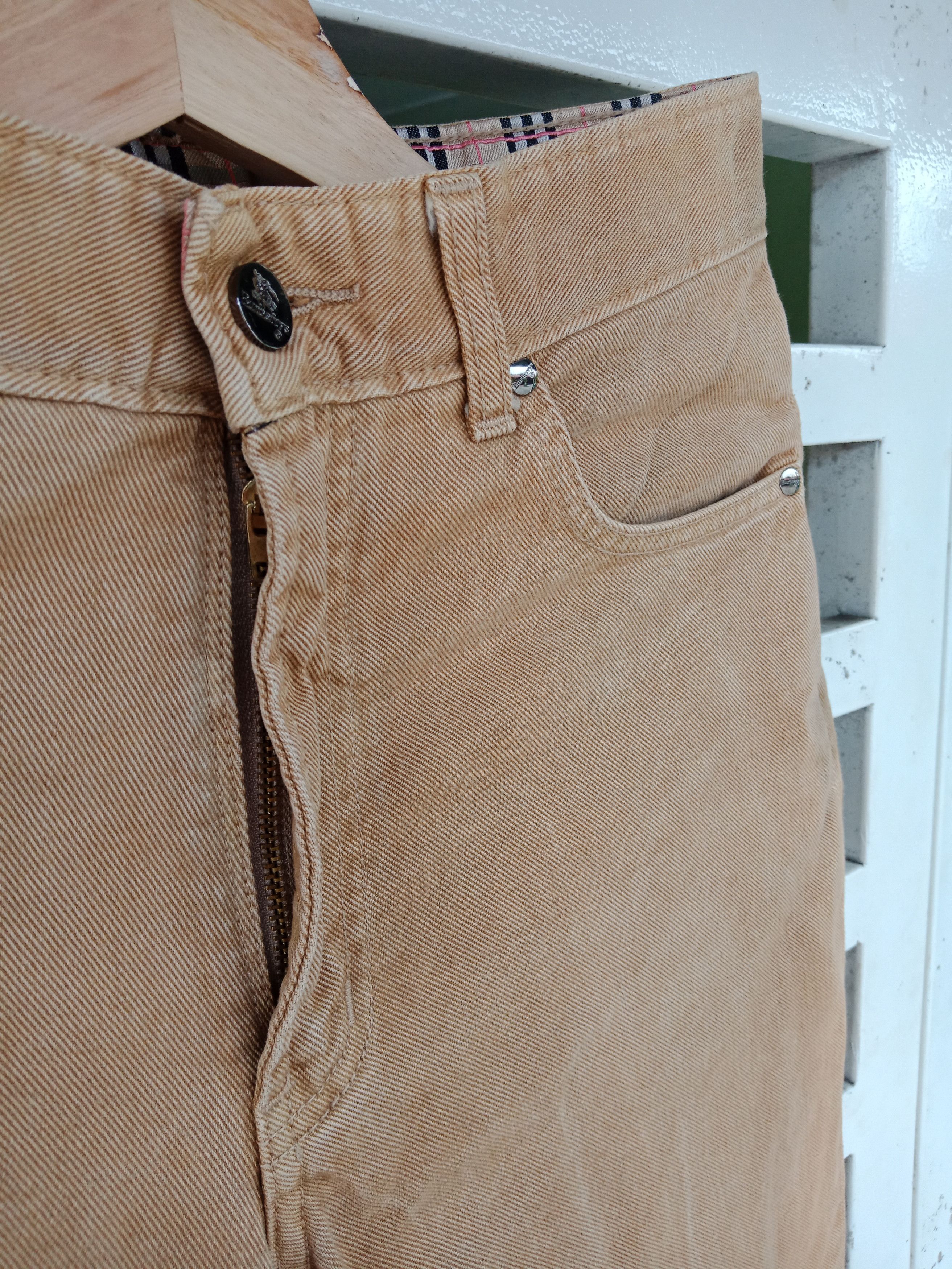 Burberry Burbberys Brown Novacheck Design Pants Size US 28 / EU 44 - 7 Thumbnail
