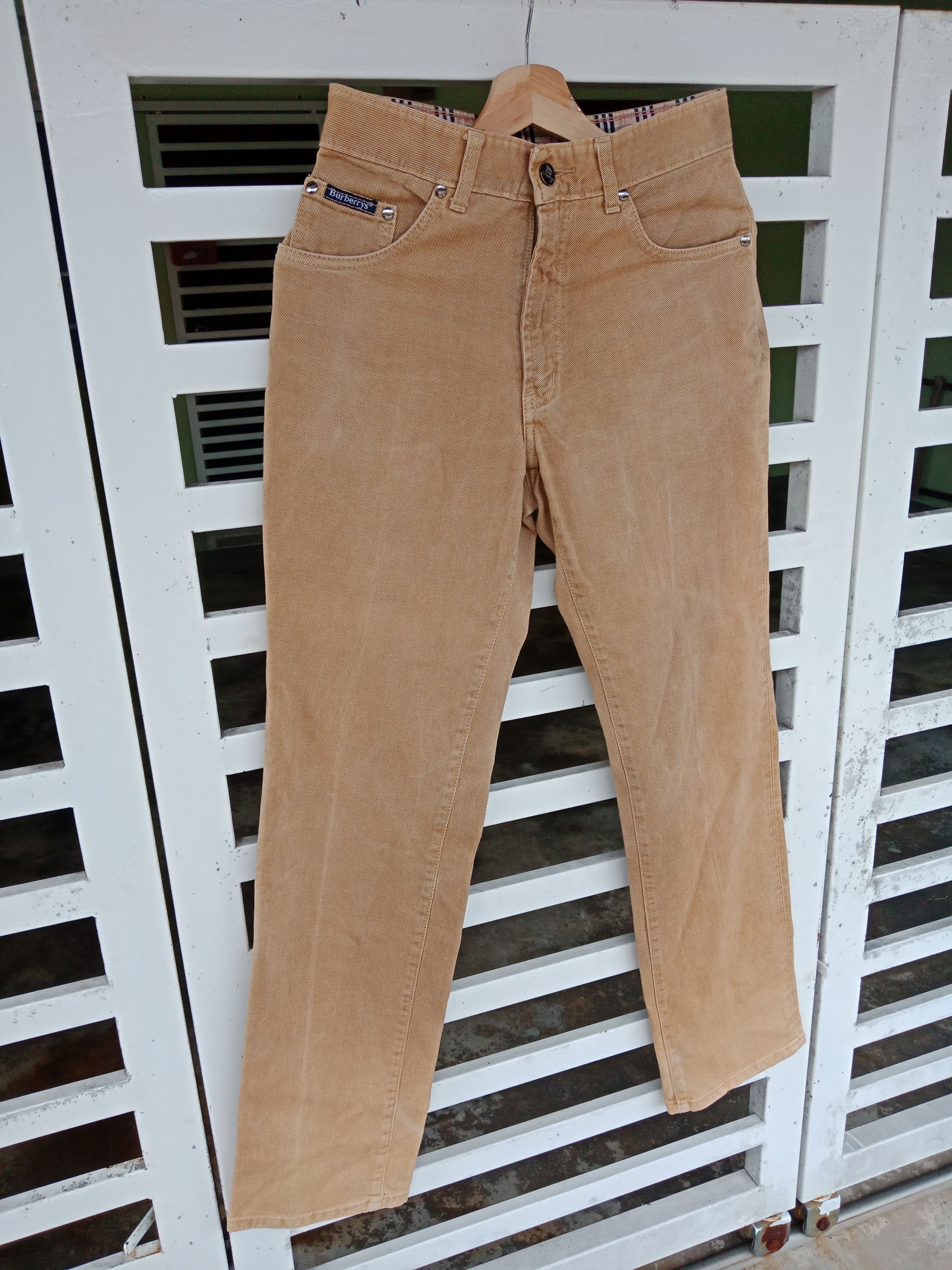 Burberry Burbberys Brown Novacheck Design Pants Size US 28 / EU 44 - 4 Thumbnail