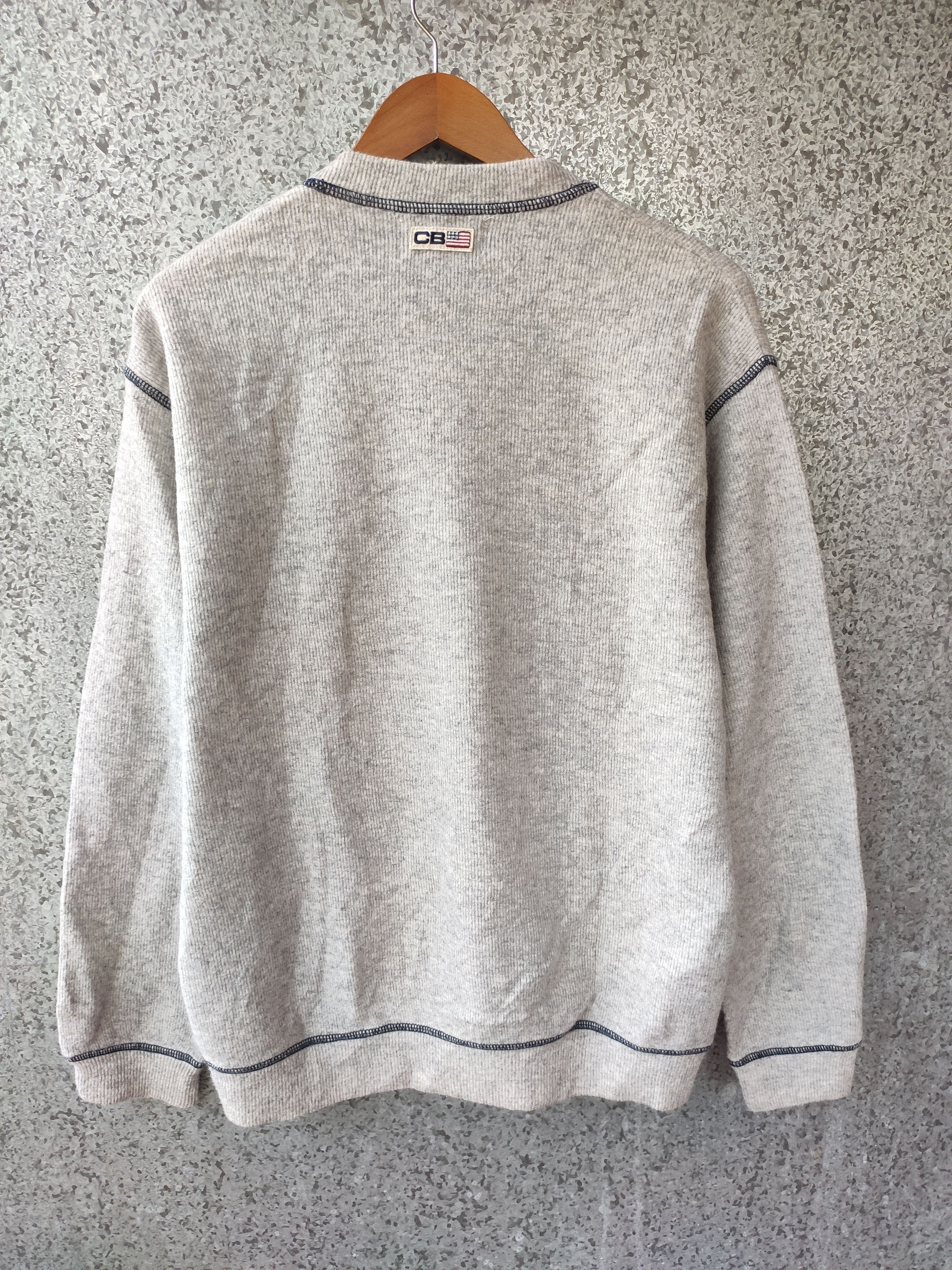 Vintage 🔥 Cotton Belt Sportwear sweatshirt made in Italy Size US M / EU 48-50 / 2 - 3 Thumbnail