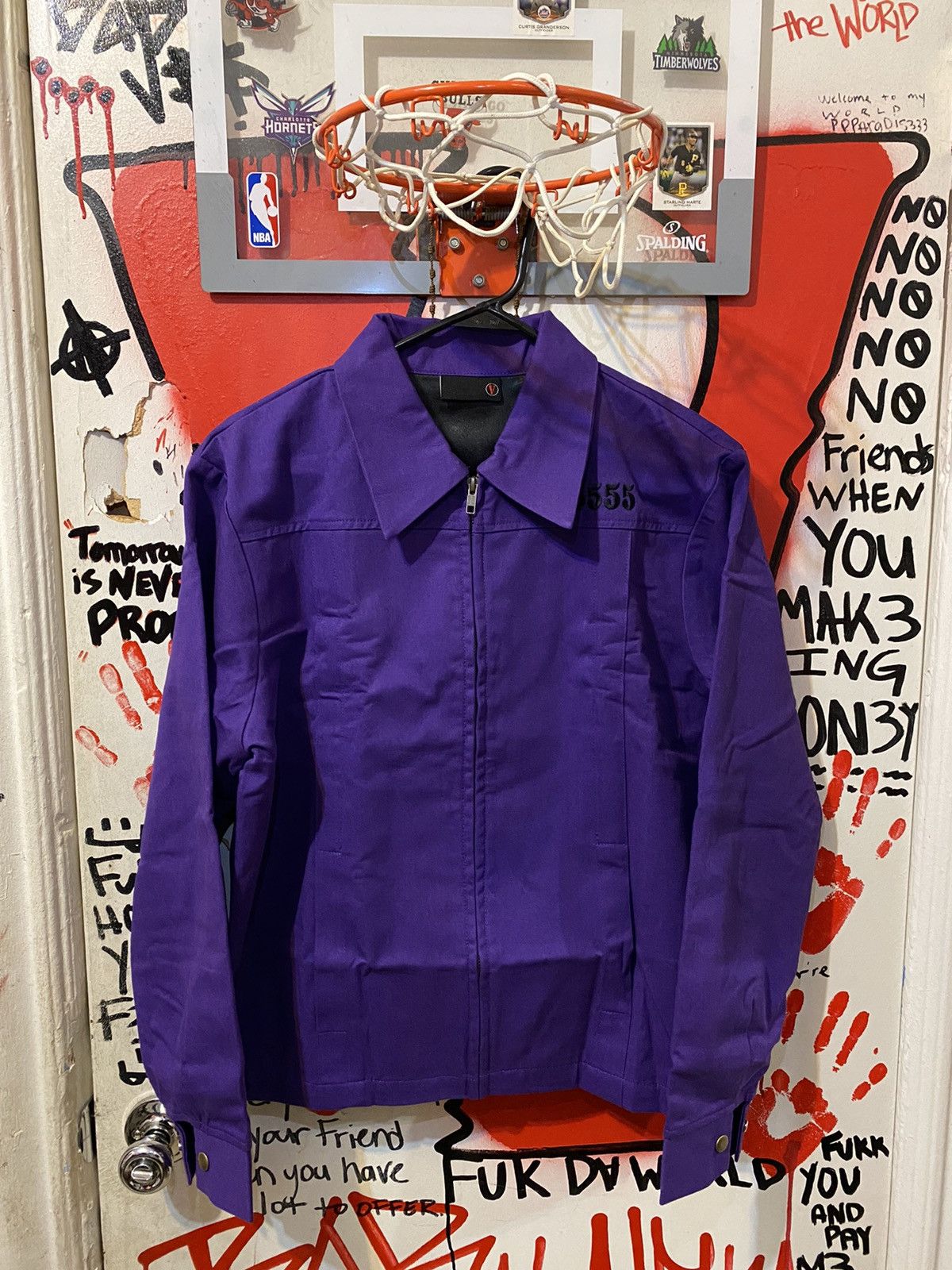 Vlone Vlone Jail Jacket 55555 | Grailed