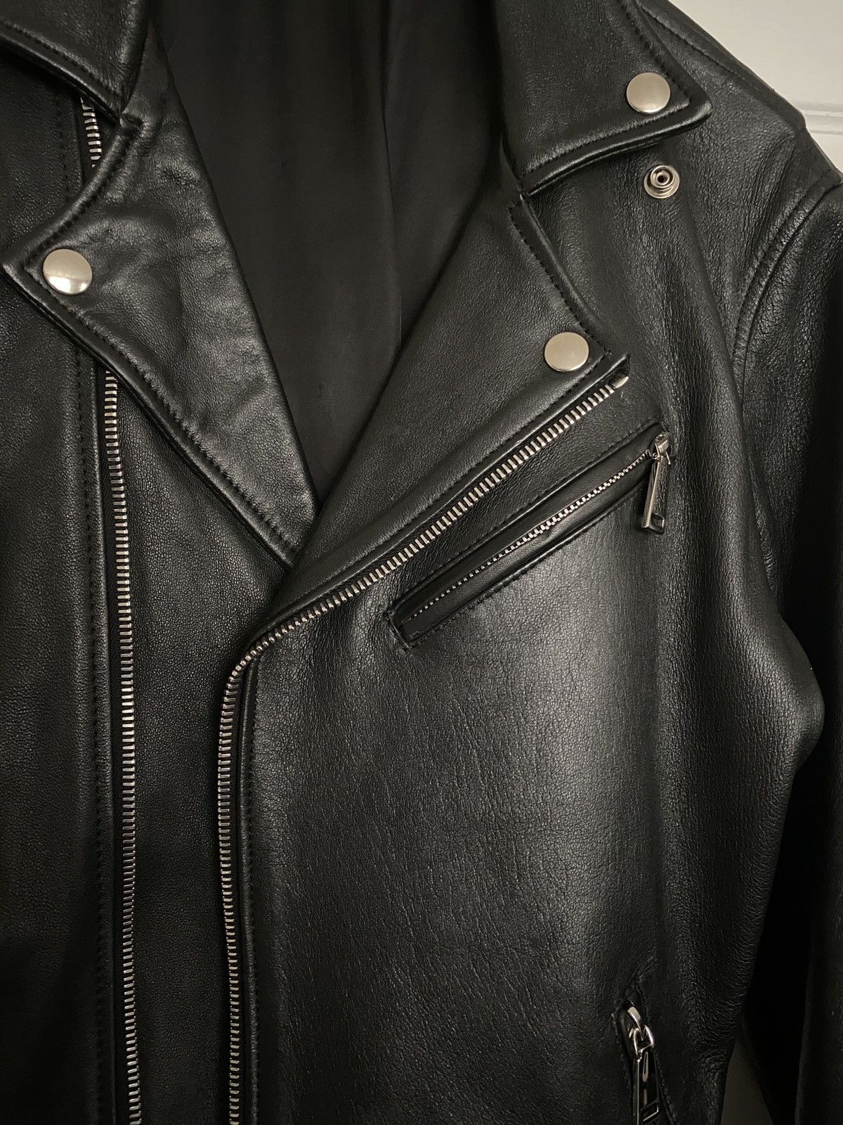 Double Rider Leather Jacket Moto Lambskin