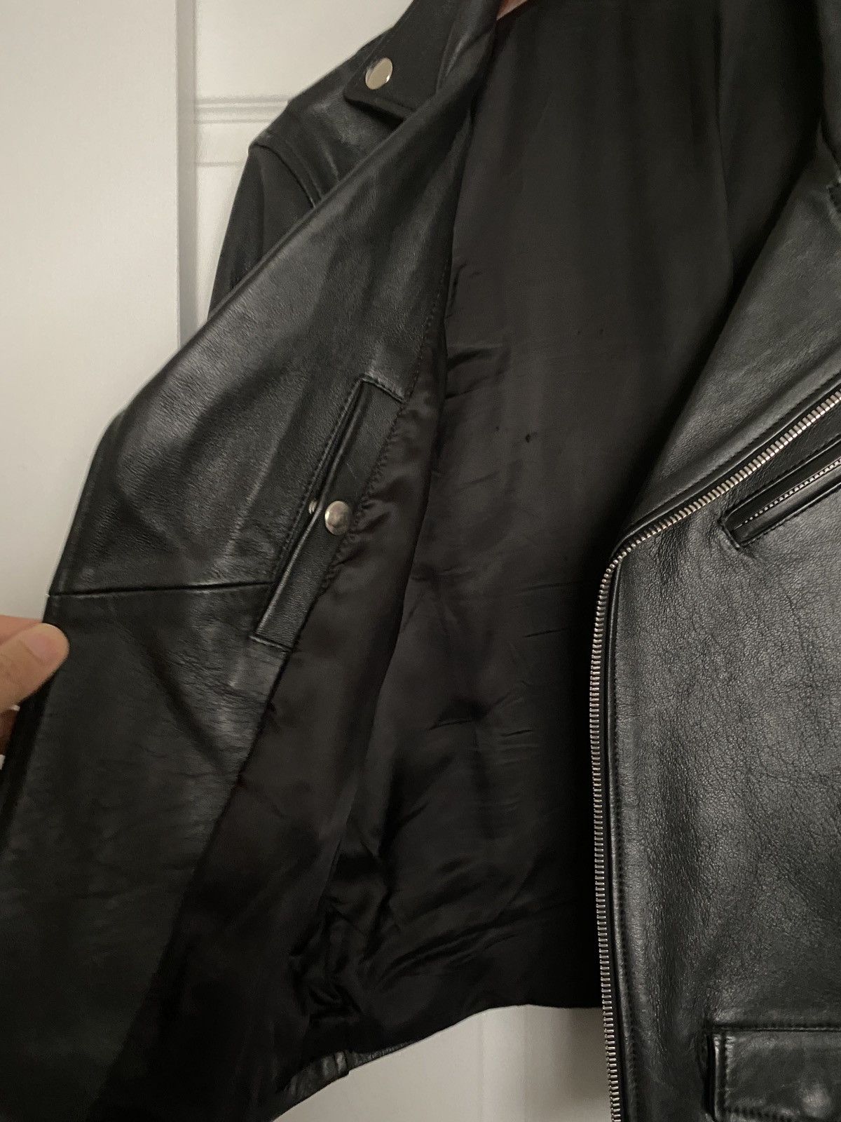 Double Rider Leather Jacket Moto Lambskin