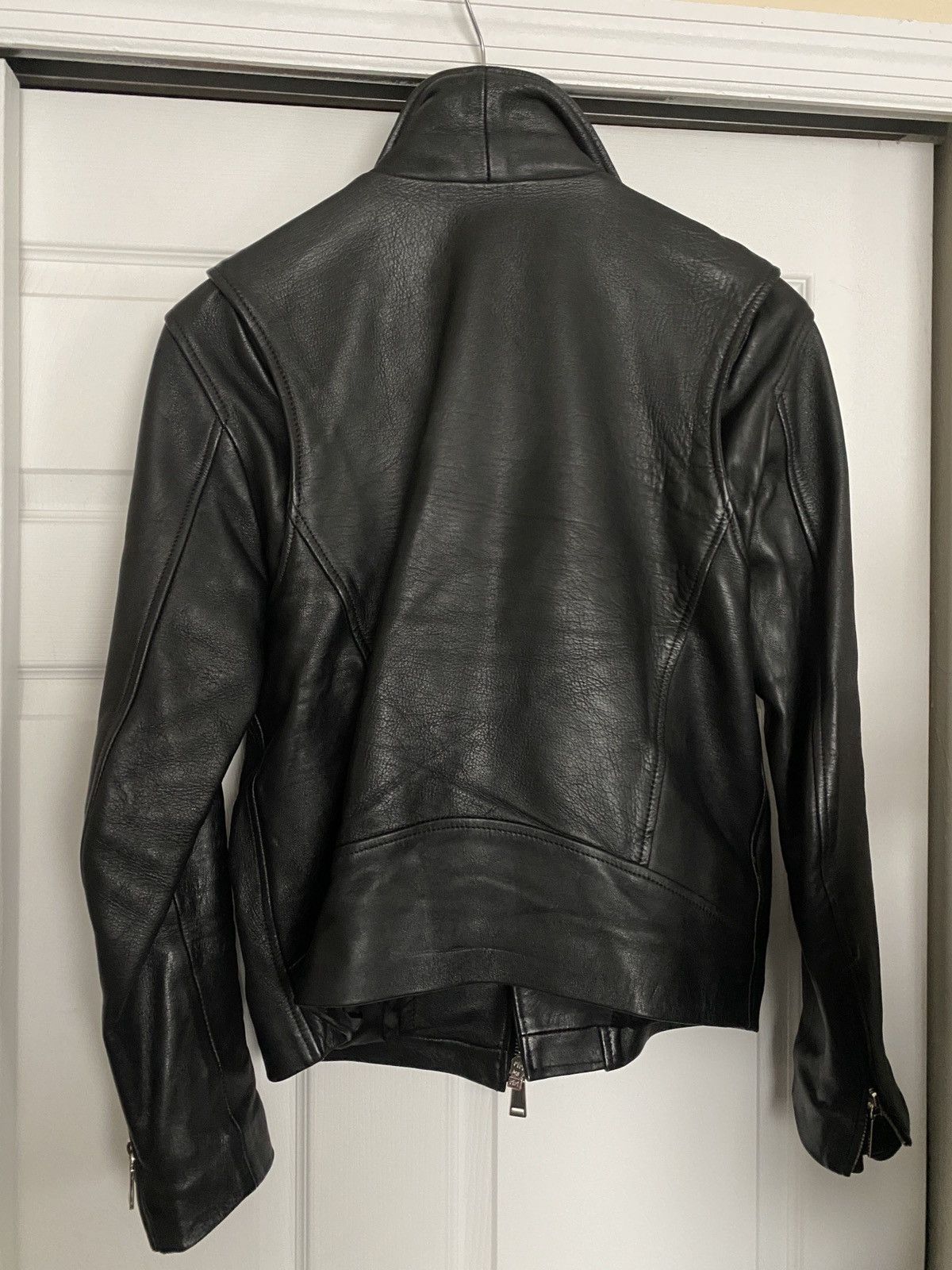 Double Rider Leather Jacket Moto Lambskin