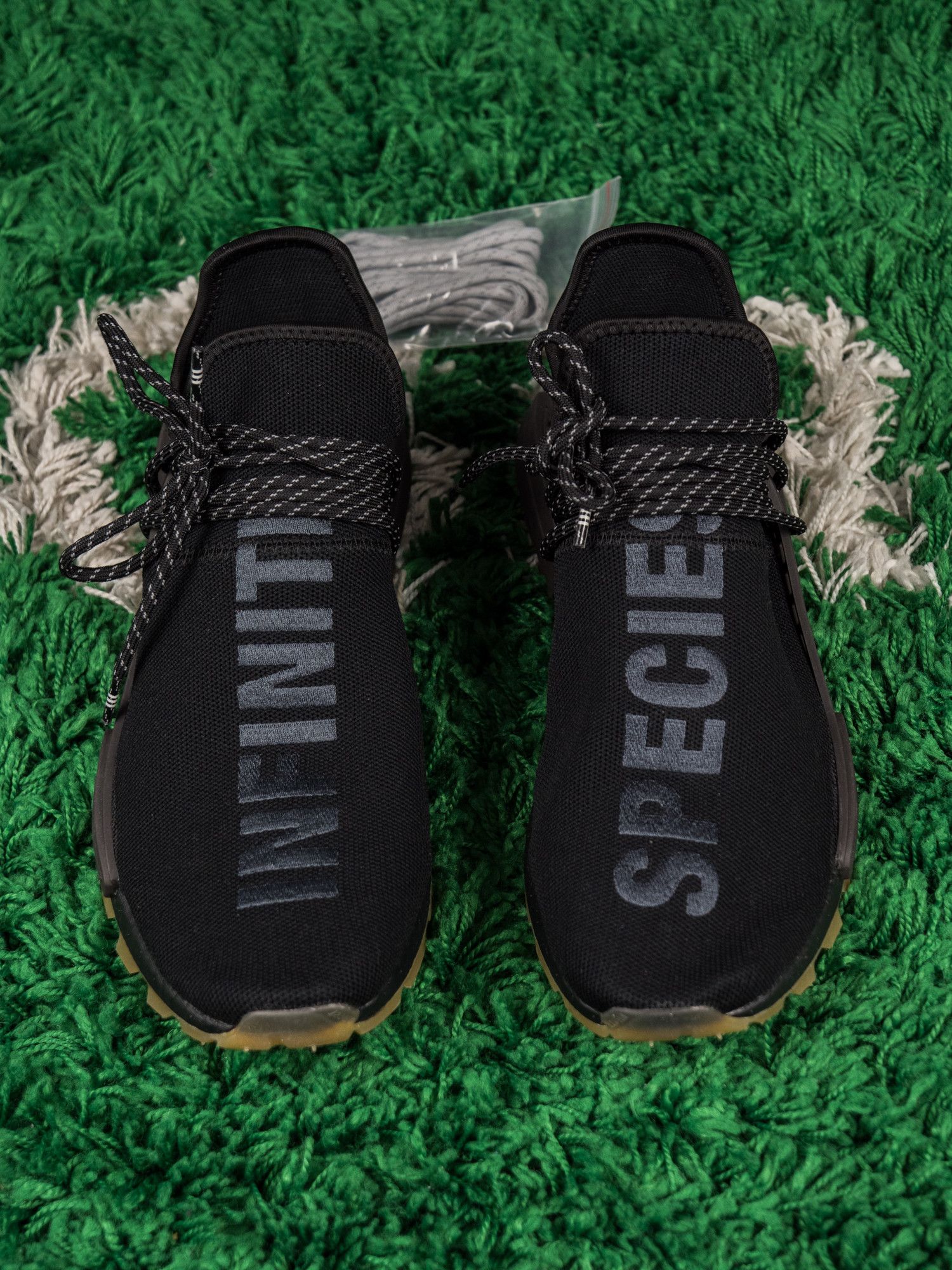 Adidas adidas NMD Hu Trail Pharrell Now Is Her Time Black Grailed