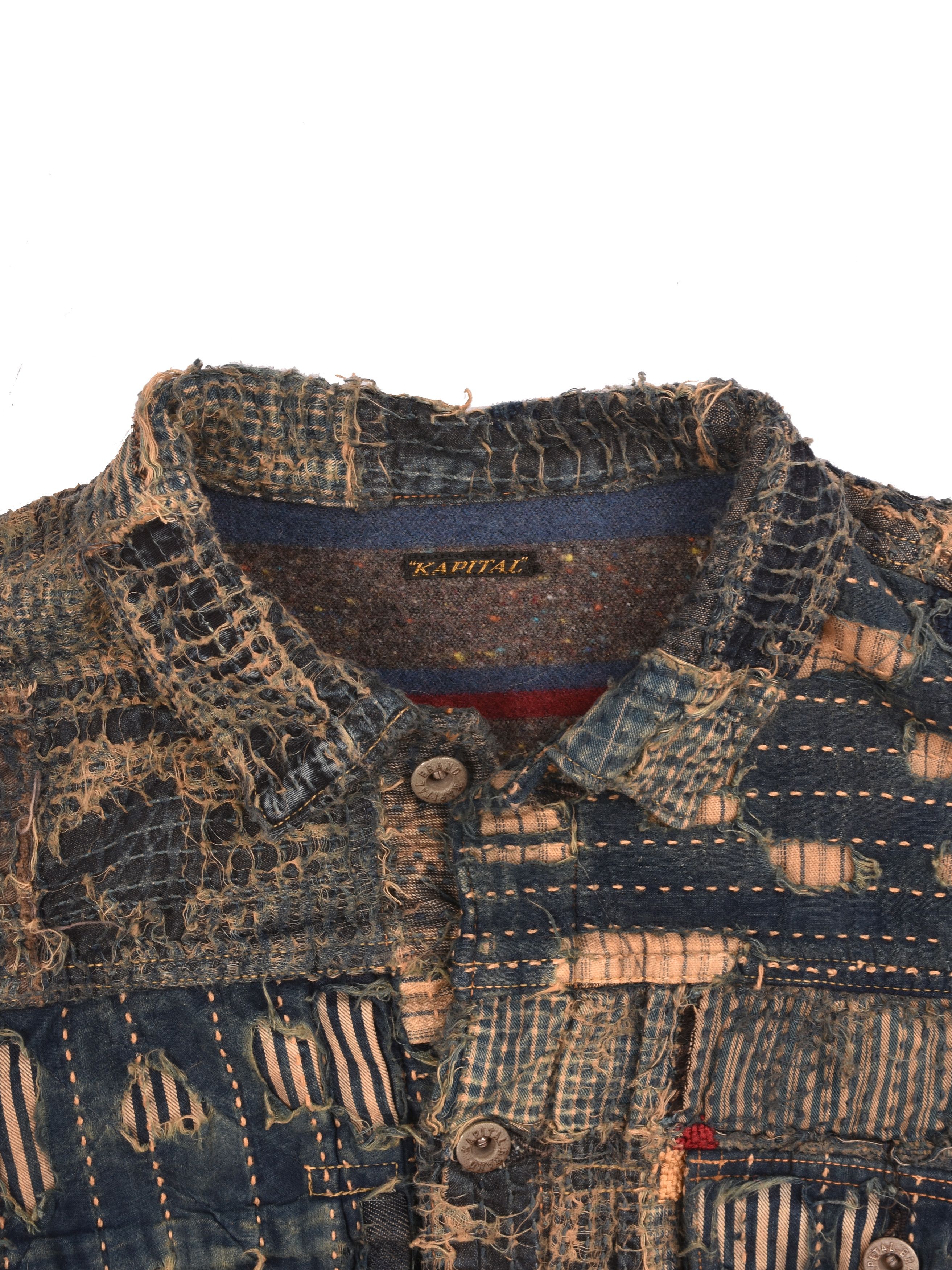 Kapital × Kapital Kountry AW13 Boro Type-1 Trucker Jacket (First Release) Size US M / EU 48-50 / 2 - 5 Thumbnail