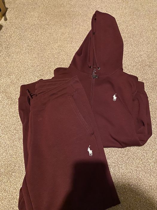 polo ralph lauren track suit burgundy size 3XB - Southern Collective Spirit  Company