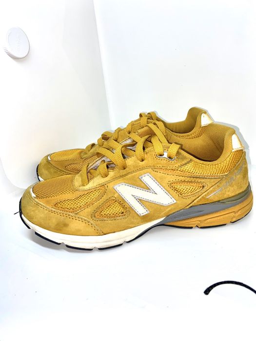 New balance yellow on sale 990