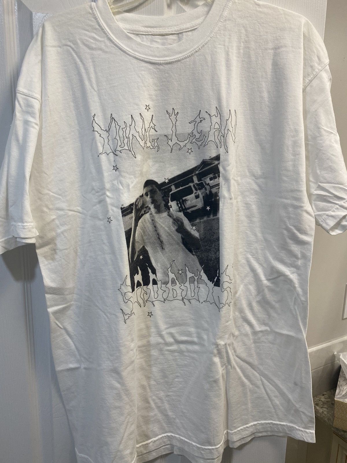 Yung Lean Yung Lean Warlord T-shirt White | Grailed