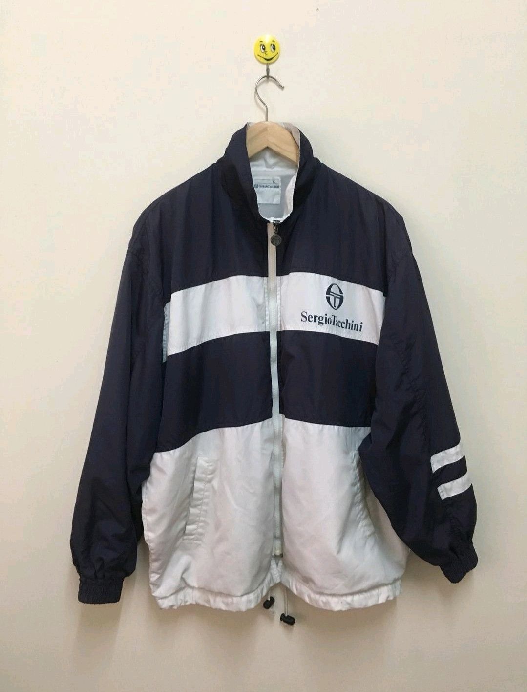 Sergio Tacchini Vintage sergio tacchini windbreaker streetwear Size US L / EU 52-54 / 3 - 1 Thumbnail