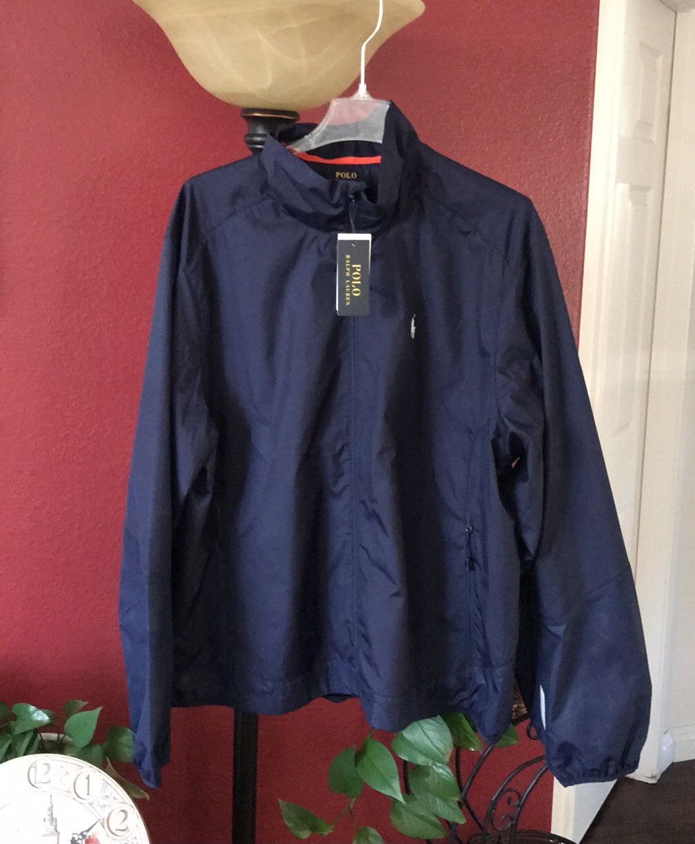 Polo Ralph windbreaker jacket size XL and XXL avail