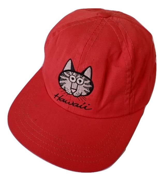 Vintage B Kliban Cat Crazy Shirts Hawaii Cap Hat Usa 90s 80s | Grailed