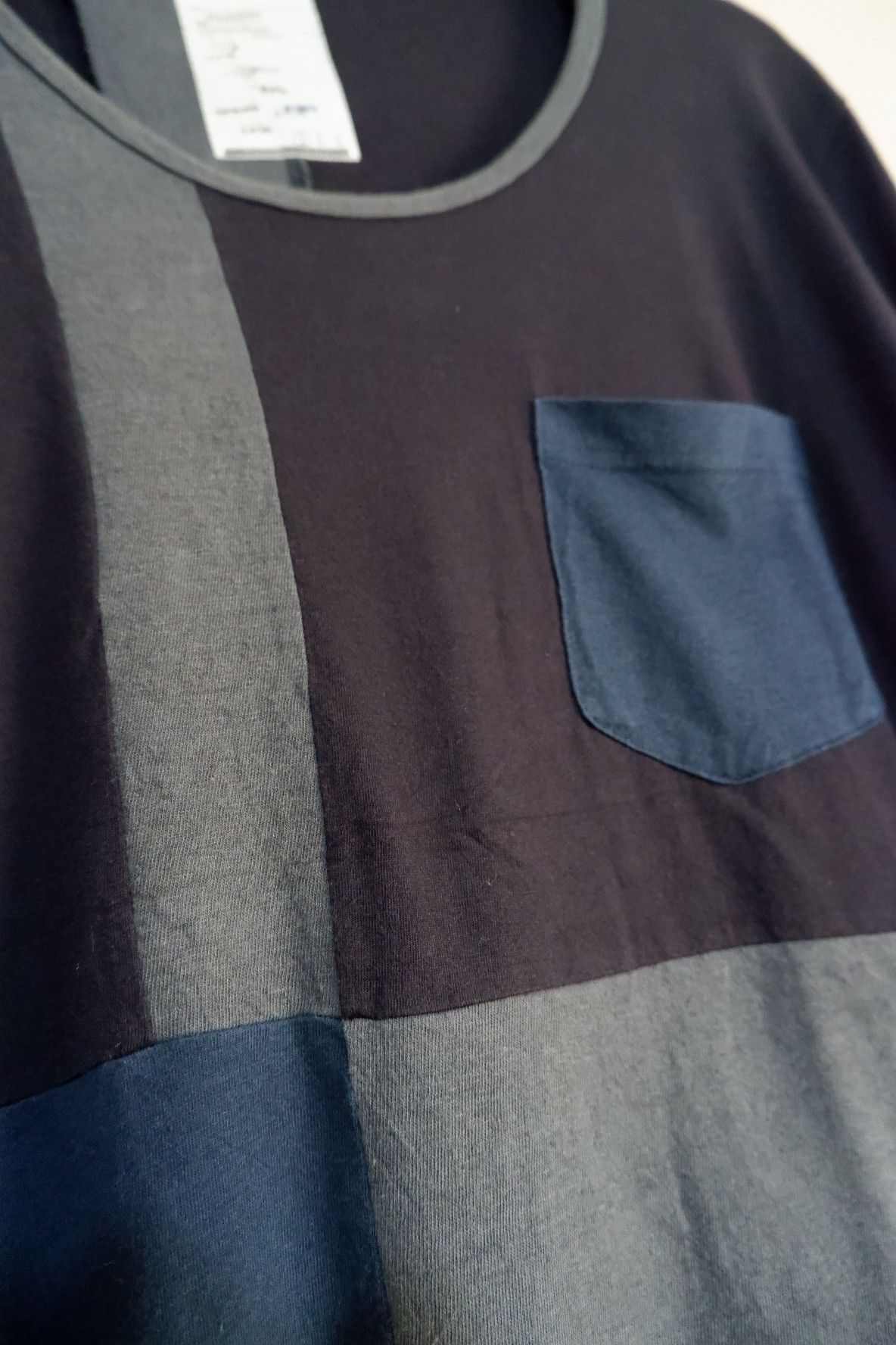 Japanese Brand Shareef Patchwork Longsleeve Pocket tee Size US M / EU 48-50 / 2 - 3 Thumbnail