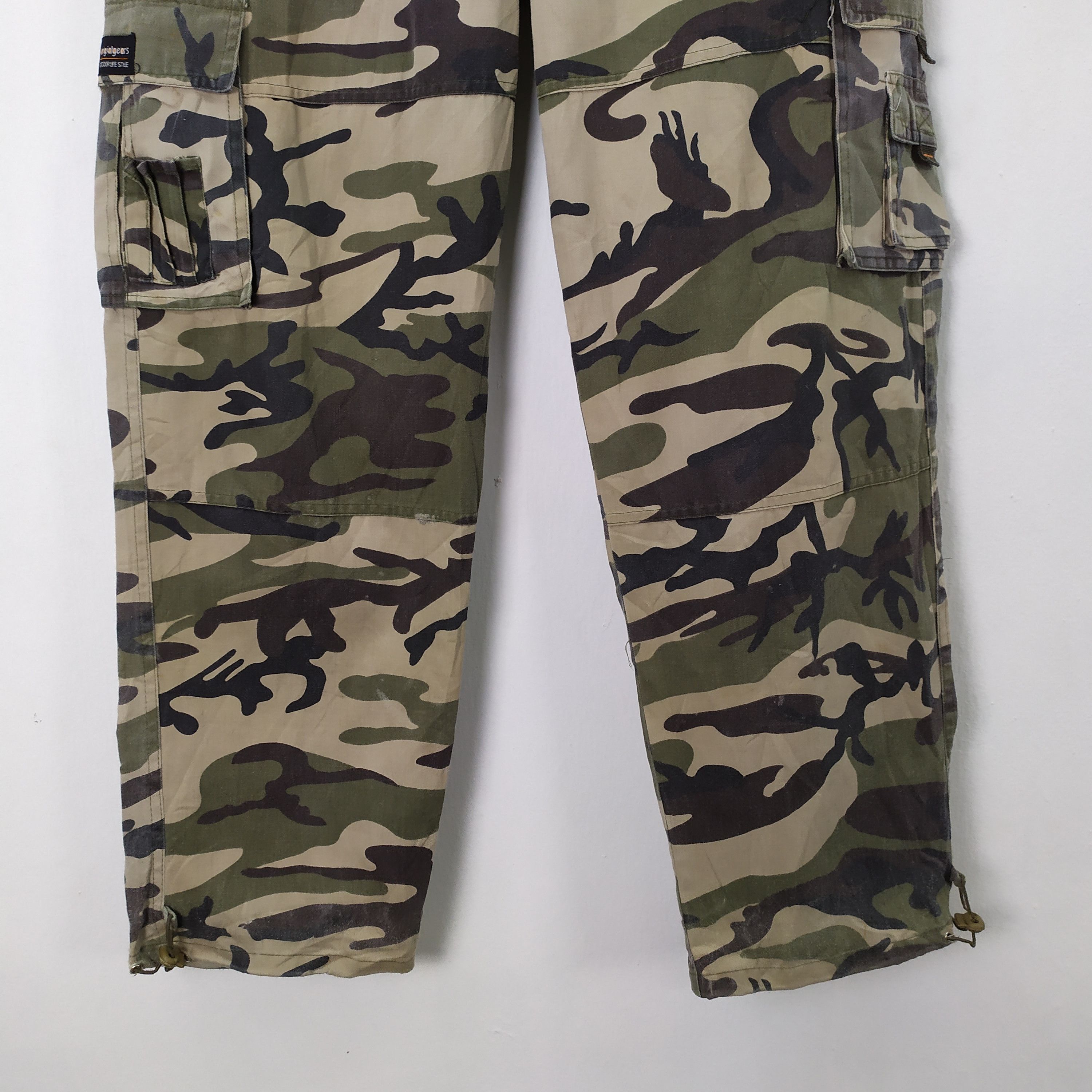 Other LABREA SPORT PARIS CAMO CARGO PANTS Size US 32 / EU 48 - 6 Thumbnail