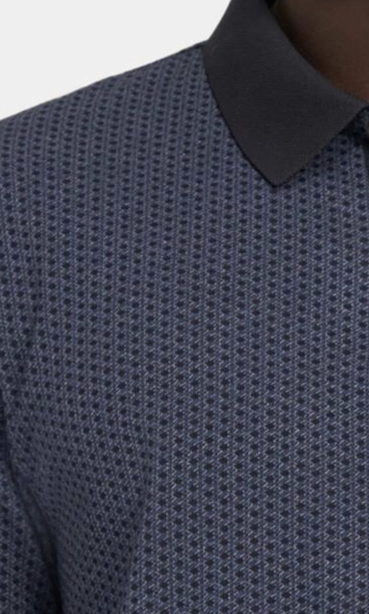 Theory *RARE* Brand New Theory Star Jacquard Polo - Size Medium Size US M / EU 48-50 / 2 - 5 Thumbnail