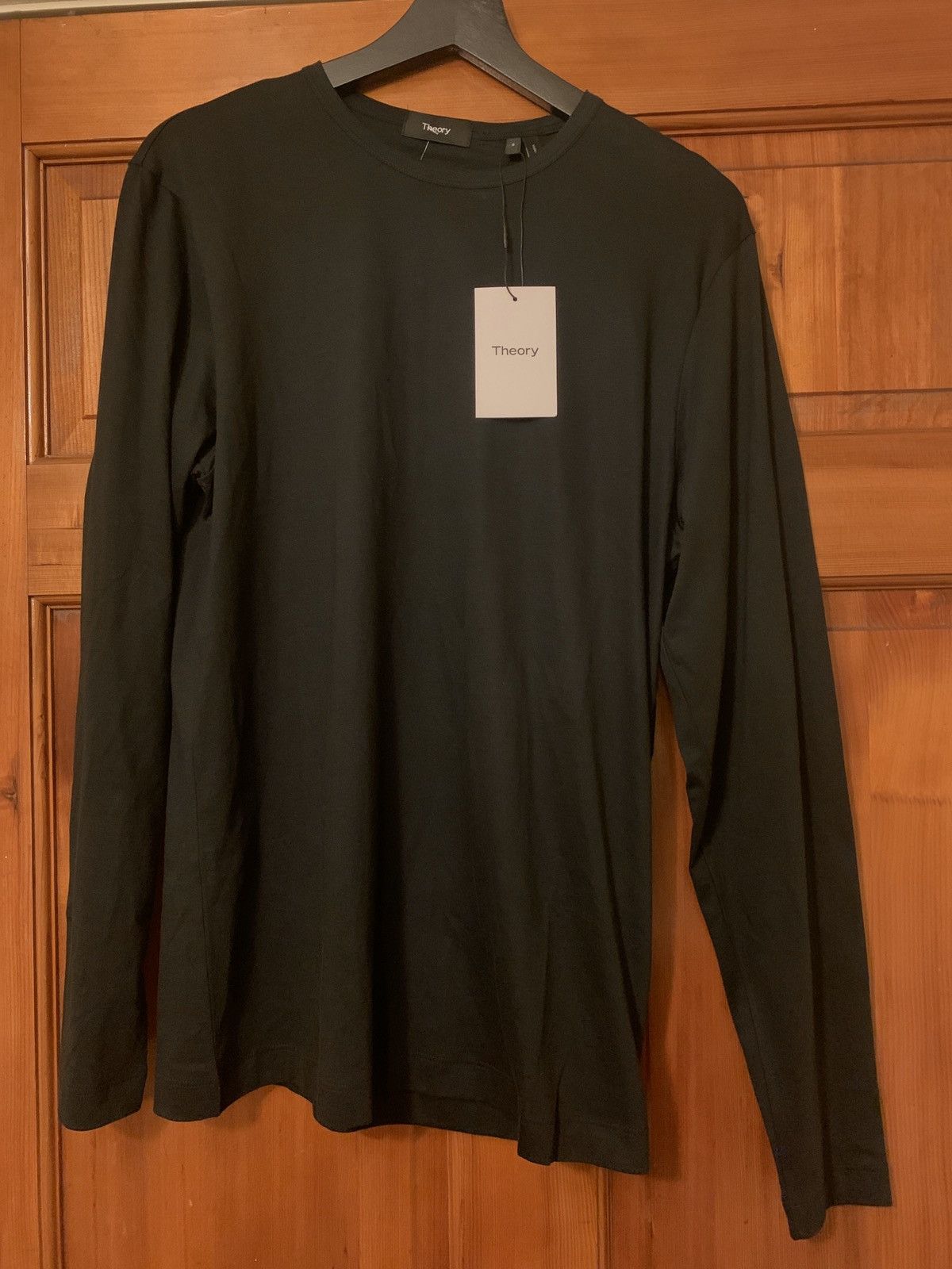 *RARE* Brand New Theory Long Sleeve Jersey Knit Shirt - S