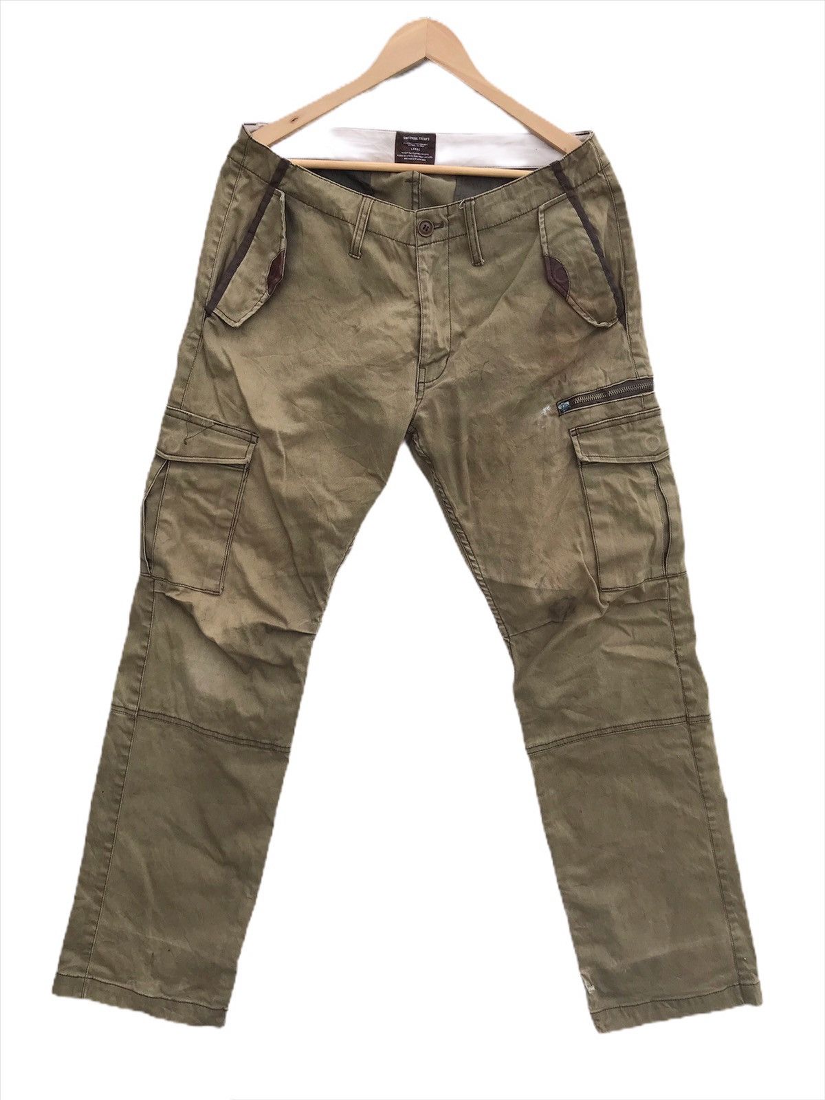 vintage distressed cargo pant