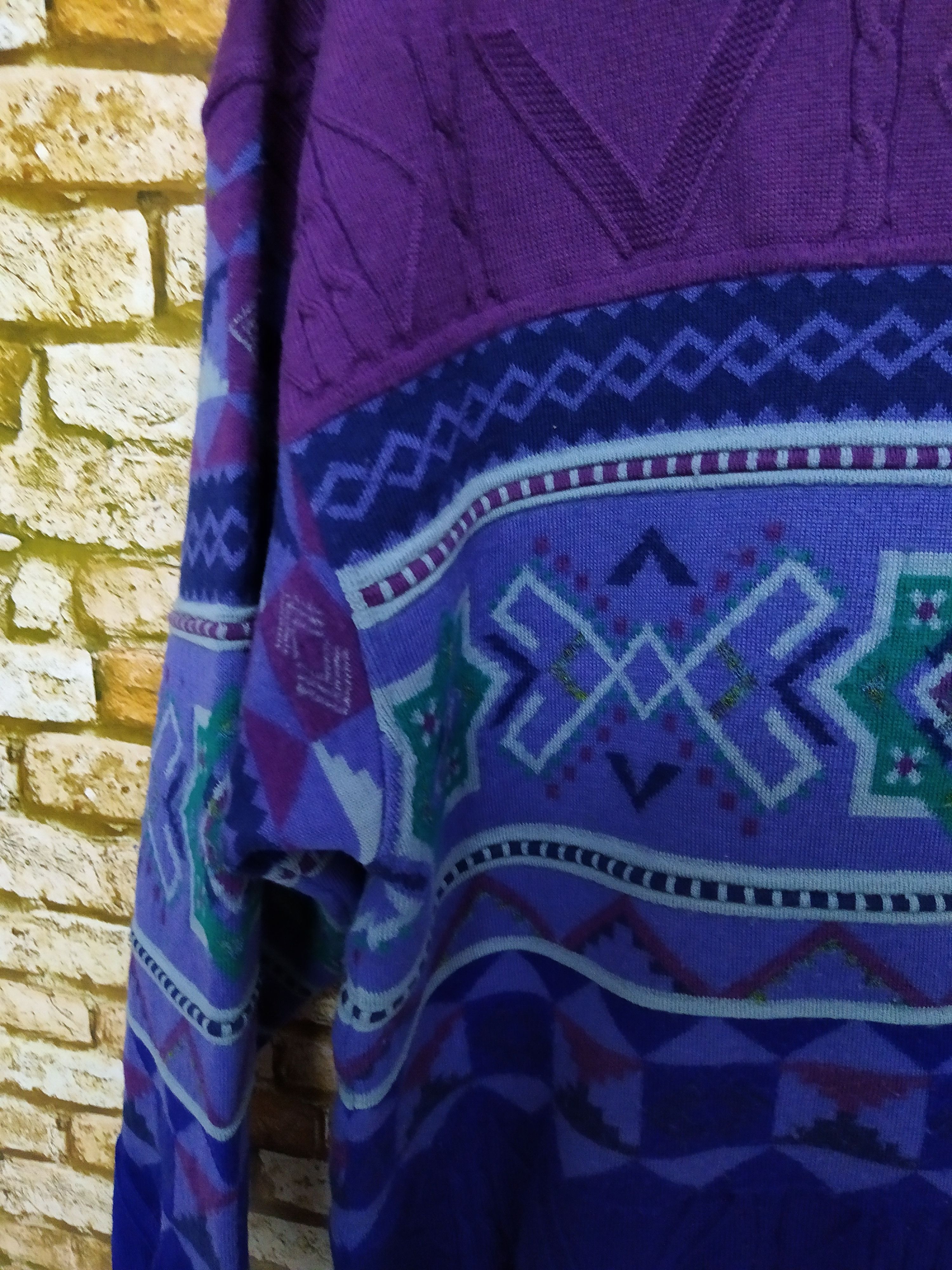 Kenzo KENZO KNITWEAR COOGI DESIGN (B669) Size US M / EU 48-50 / 2 - 3 Thumbnail