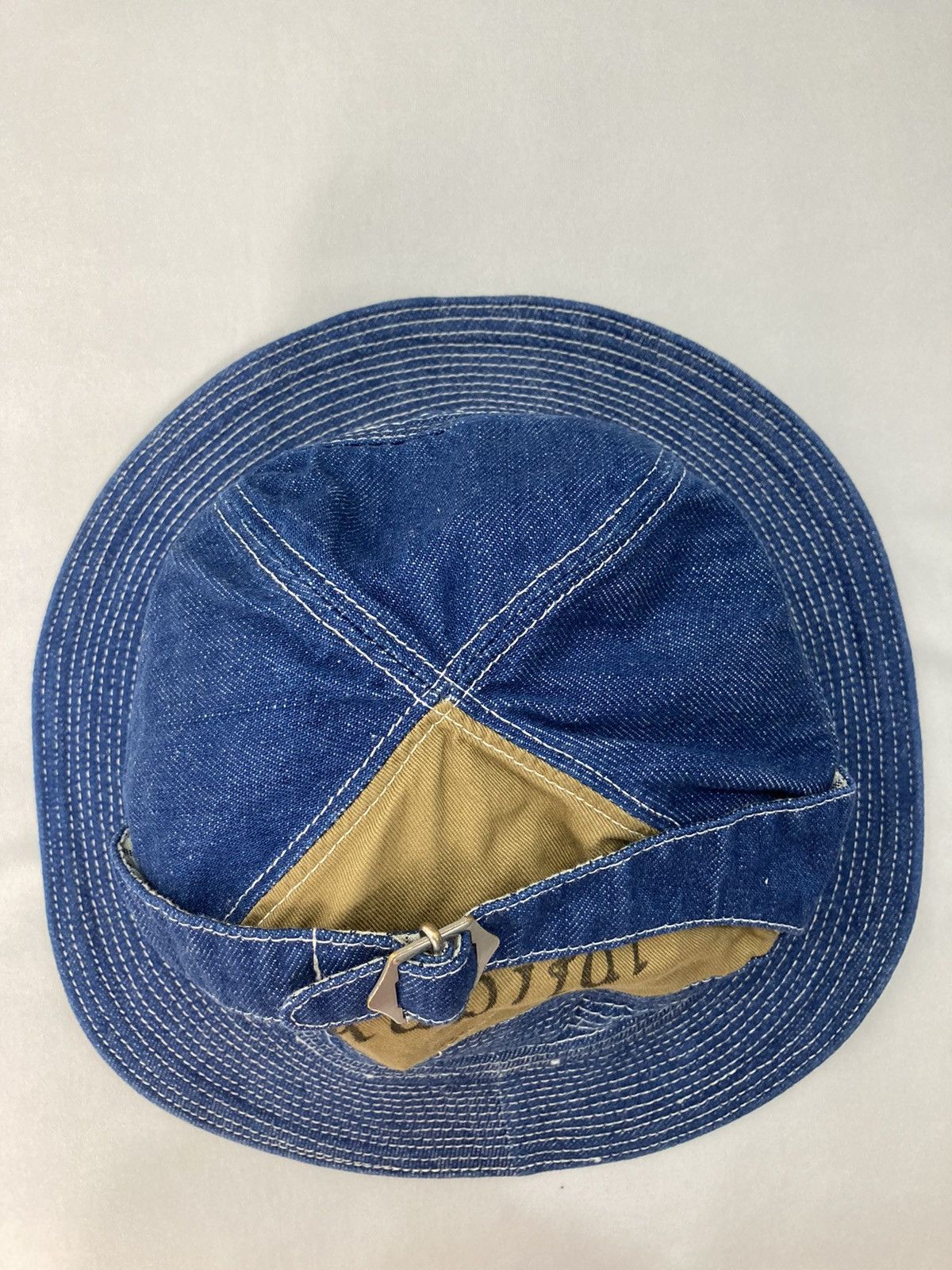 Kapital × Kapital Kountry Kapital Old Man and the Sea Denim Bucket Hat Size ONE SIZE - 3 Thumbnail