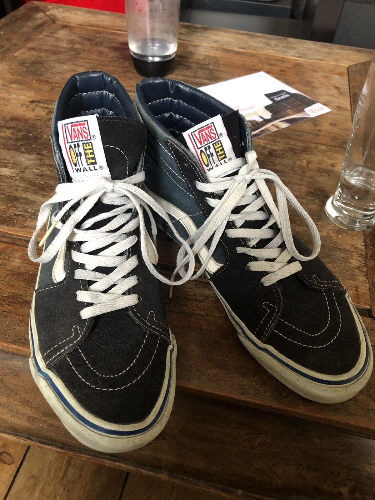 Vintage Vintage Vans Sk8-Hi 1983-1990 made in the U.S.A. | Grailed