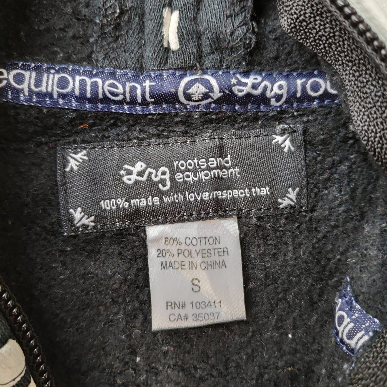 LRG Dead Serious Skeleton Full Zip Up Hoodie