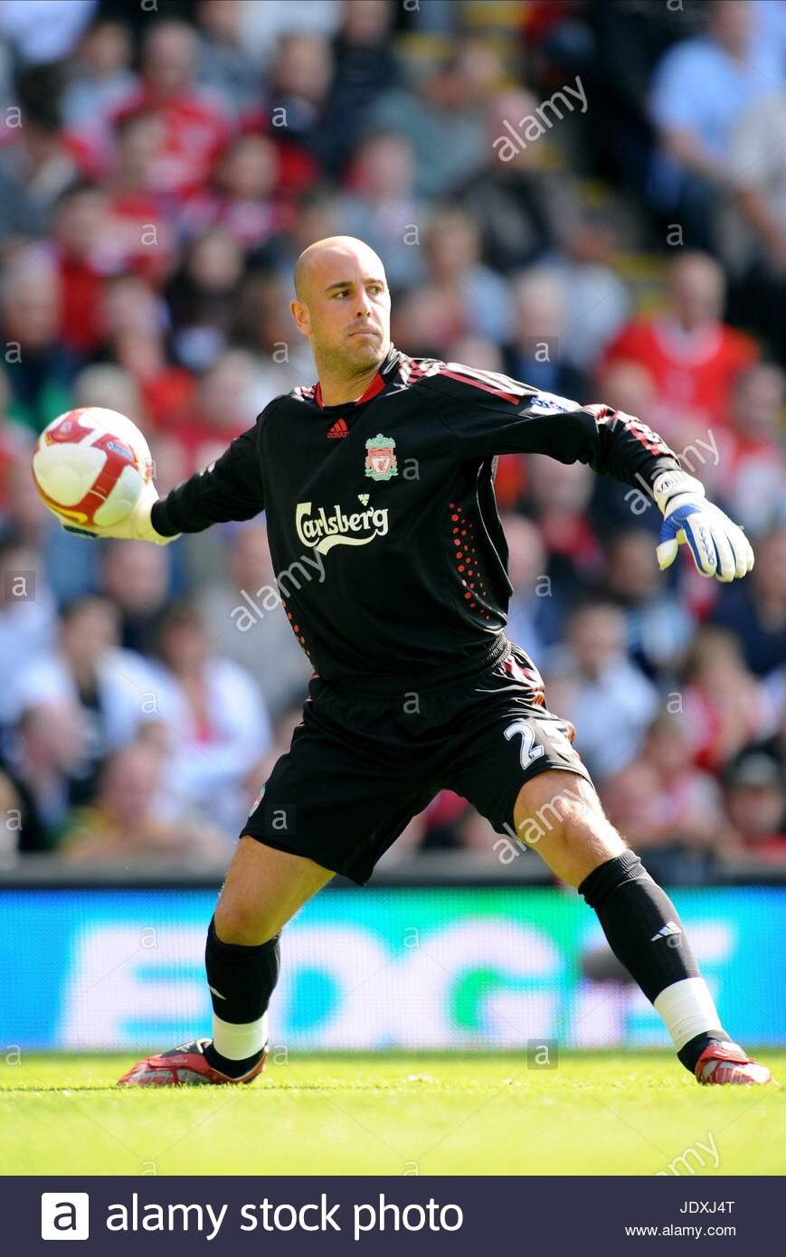 Adidas 2008-09 LIVERPOOL Goal Keeper GK (Reina) SHIRT Size US M / EU 48-50 / 2 - 1 Thumbnail