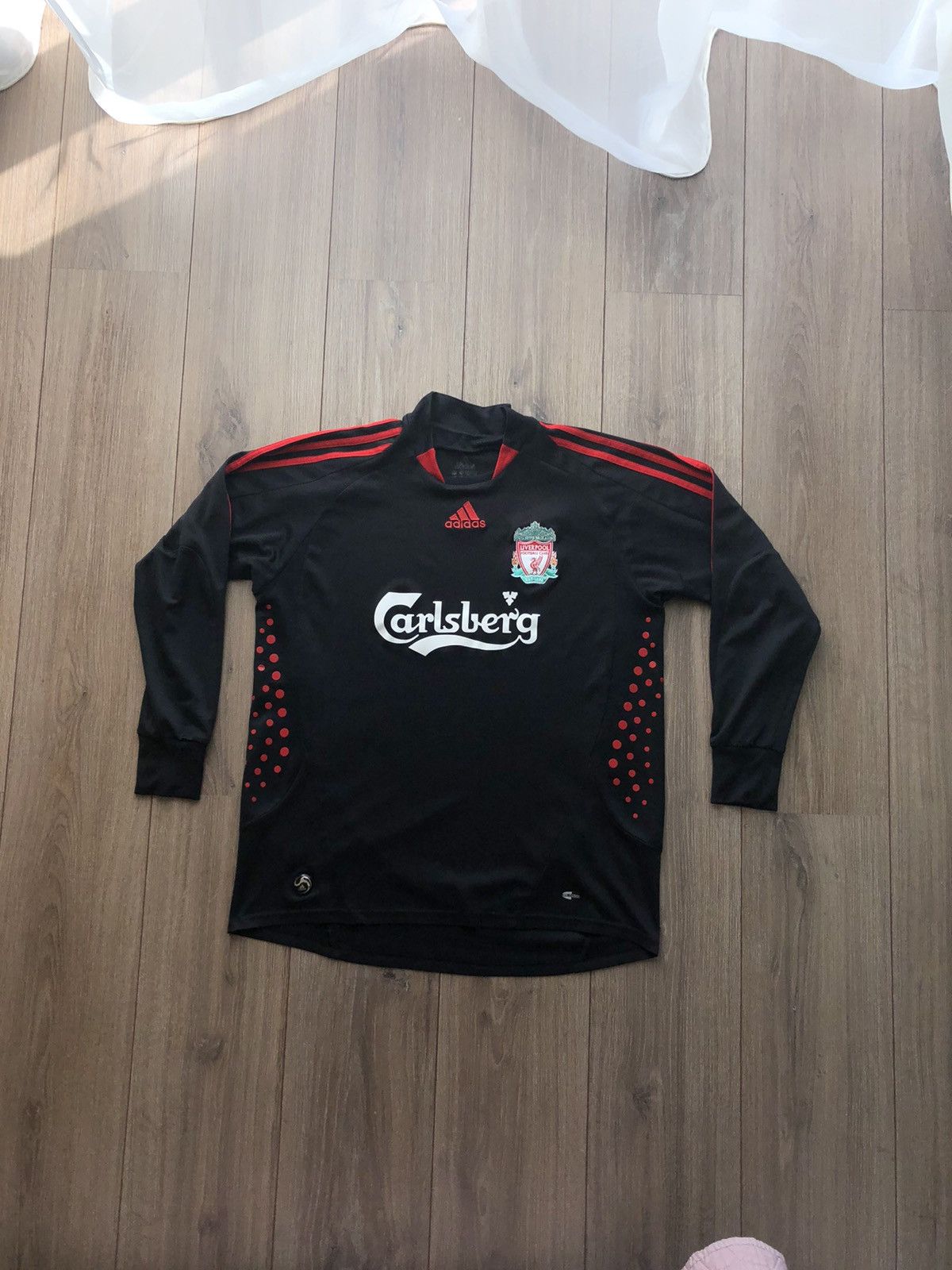 Adidas 2008-09 LIVERPOOL Goal Keeper GK (Reina) SHIRT Size US M / EU 48-50 / 2 - 6 Thumbnail