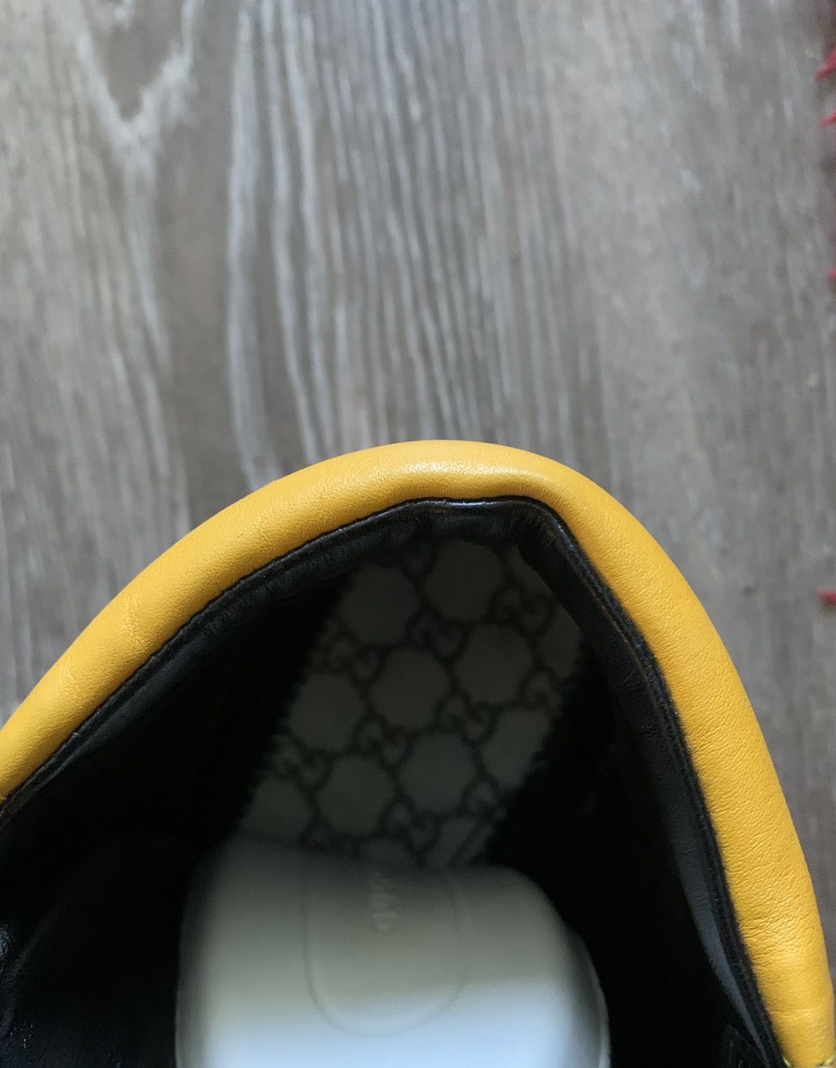 Gucci Gucci Blue/White/Yellow Hi Top Size US 11 / EU 44 - 6 Thumbnail