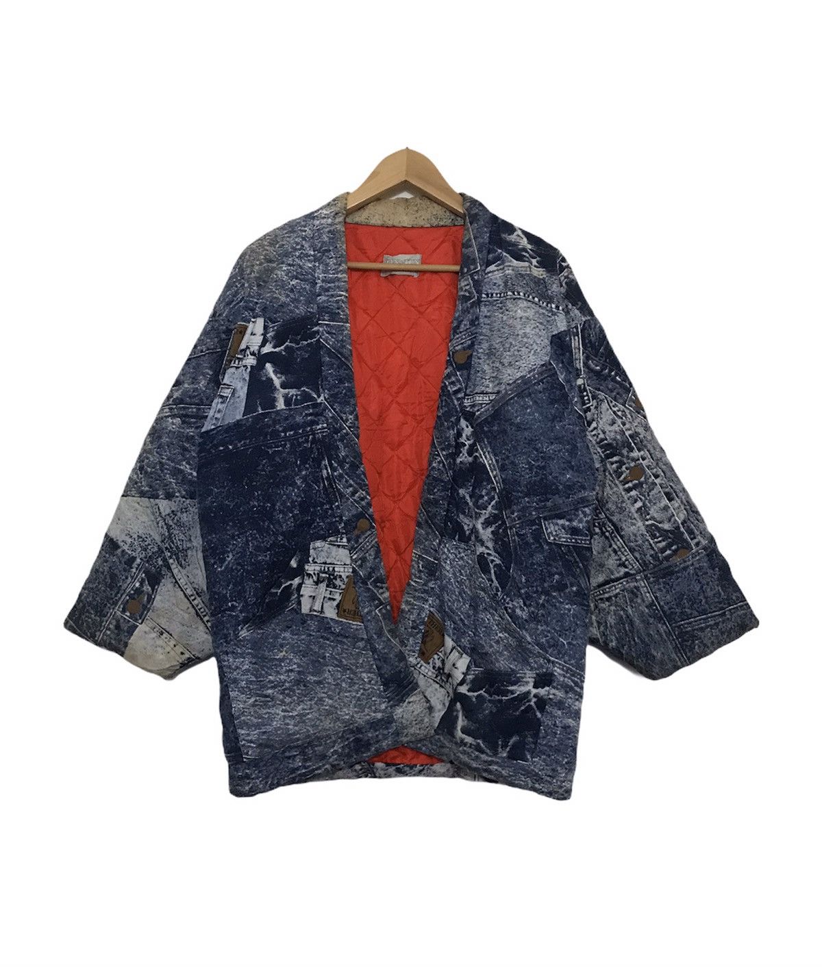 Japanese Brand 🇯🇵 Exclusive Distressed Kimono Jeans and Racing Inspired Size US M / EU 48-50 / 2 - 2 Thumbnail