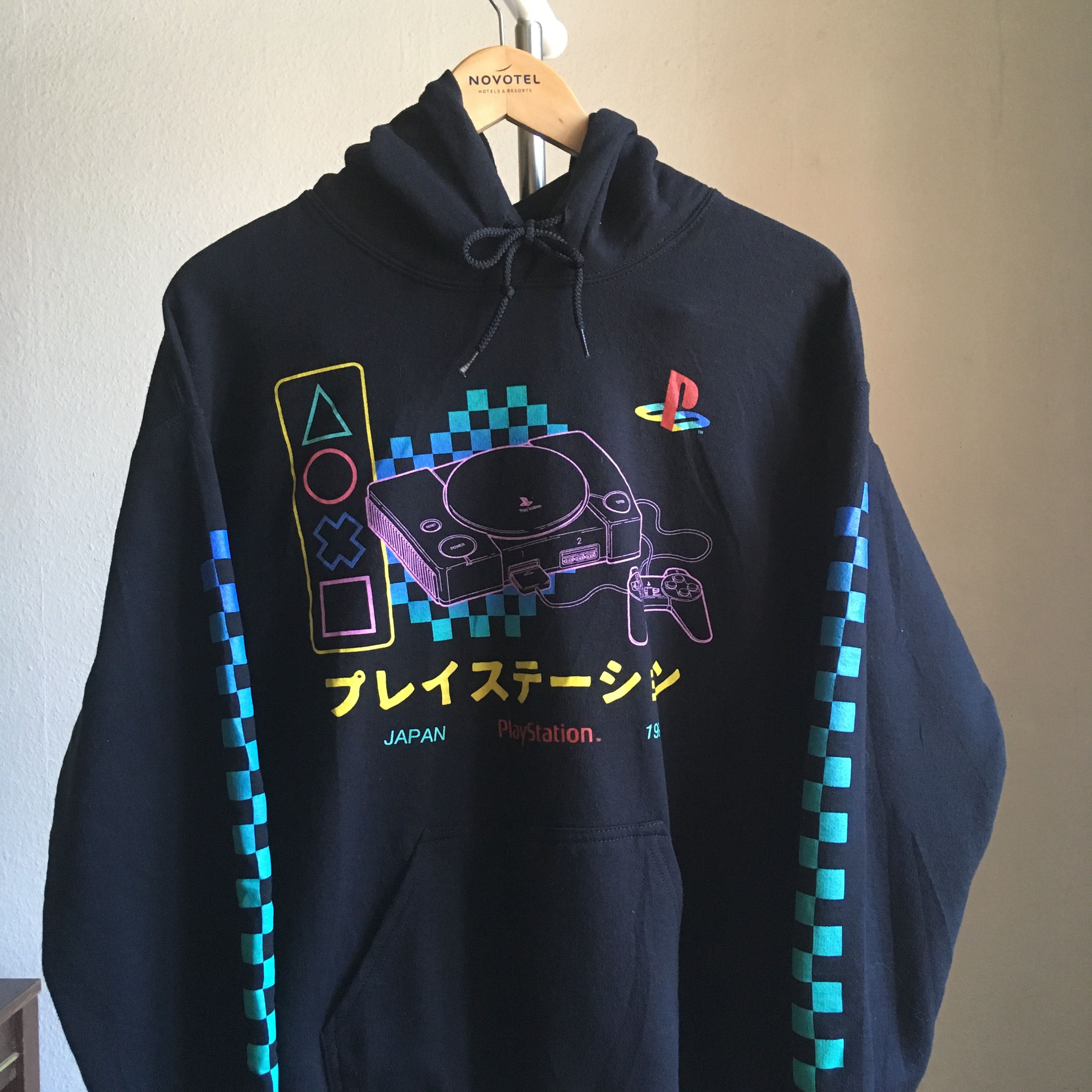 Playstation Travis Scott 94 PlayStation Vaporwave Hoodie Grailed