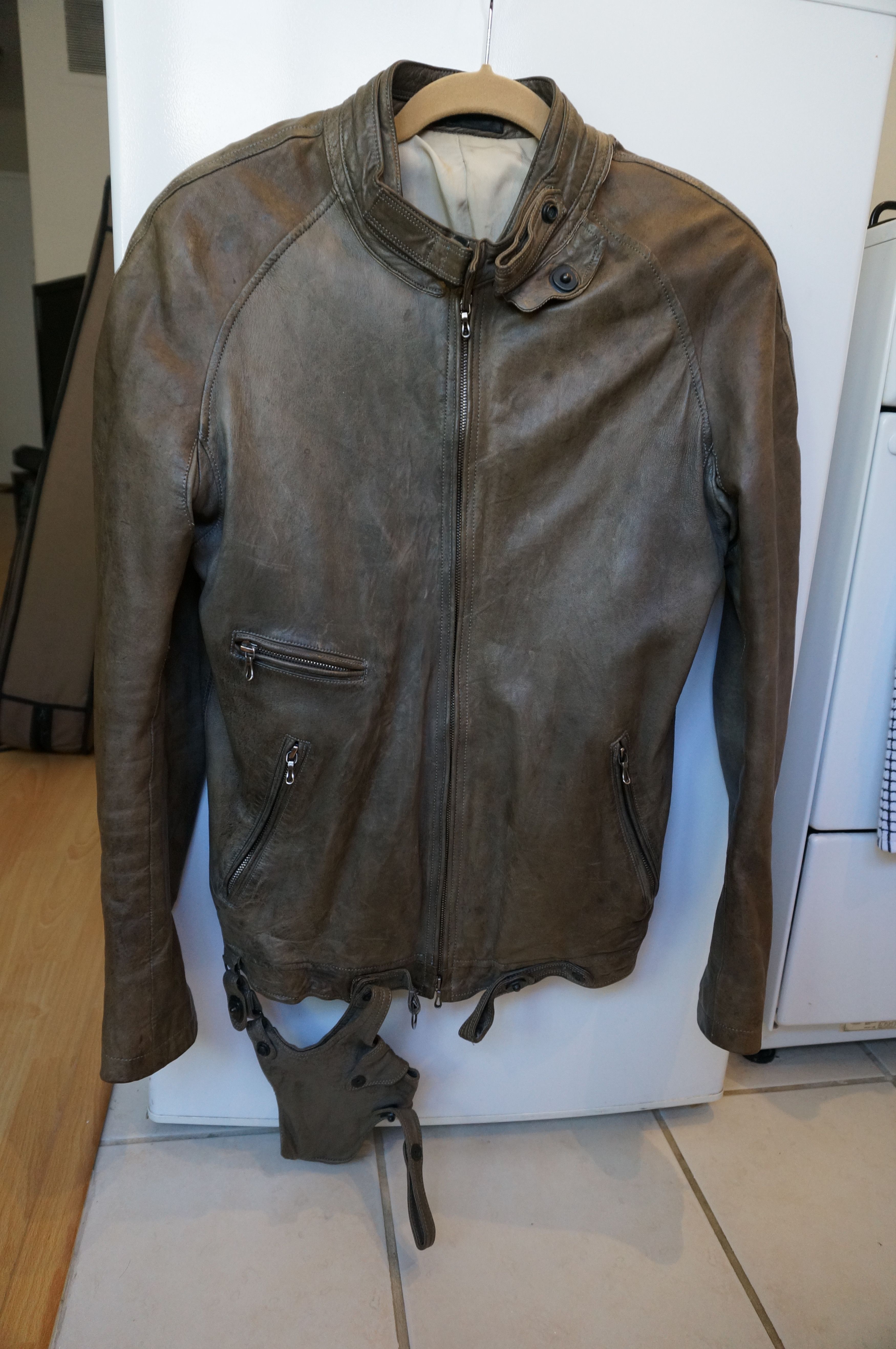 Gun Holster Leather Jacket