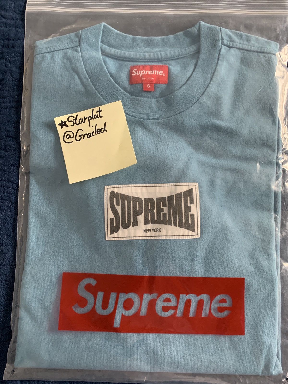 Supreme Supreme Woven Label L/S Top | Grailed