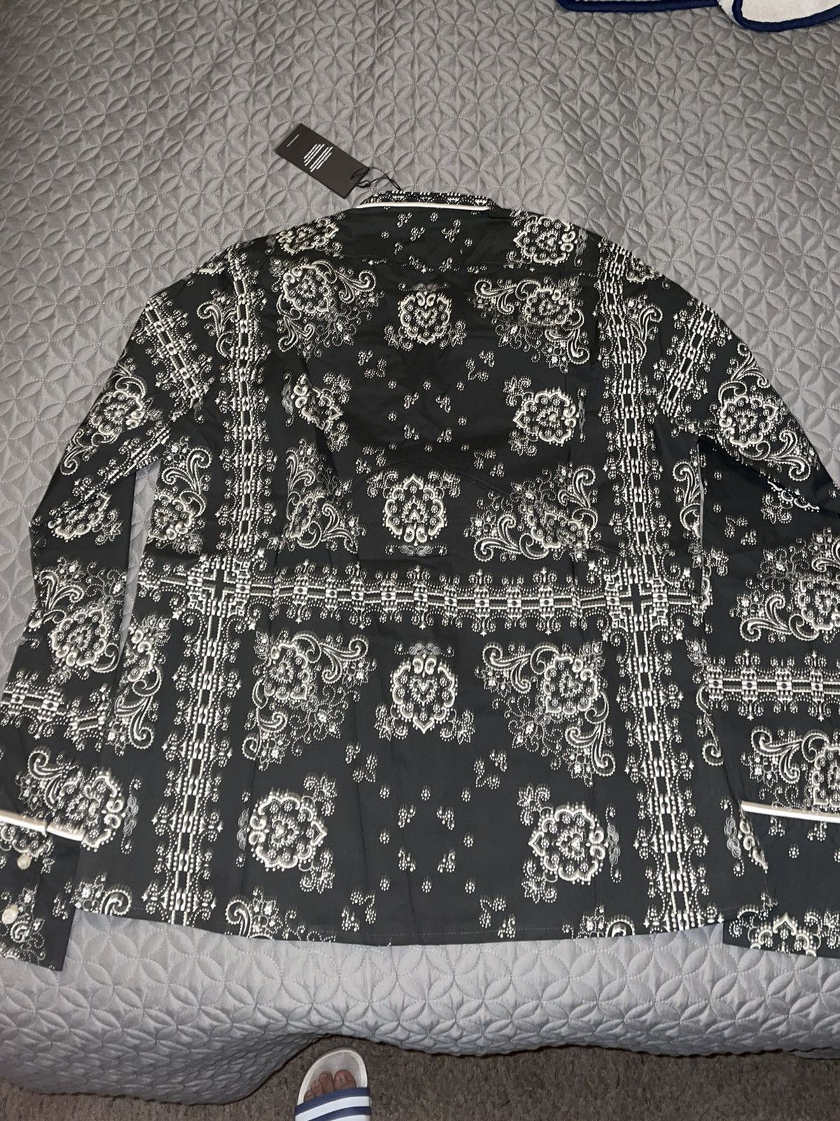 Rhude Rhude Bandana Western Pajama Shirt Size US L / EU 52-54 / 3 - 8 Thumbnail