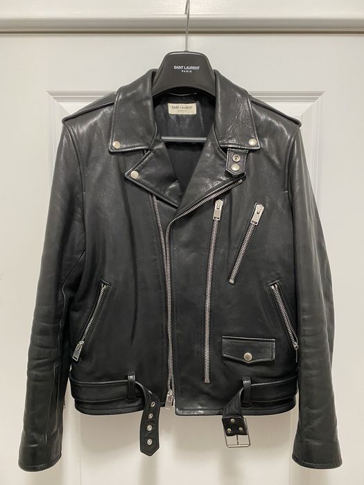 Saint Laurent Paris Saint Laurent FW13 L17 Oil Calf Leather Jacket - EU ...