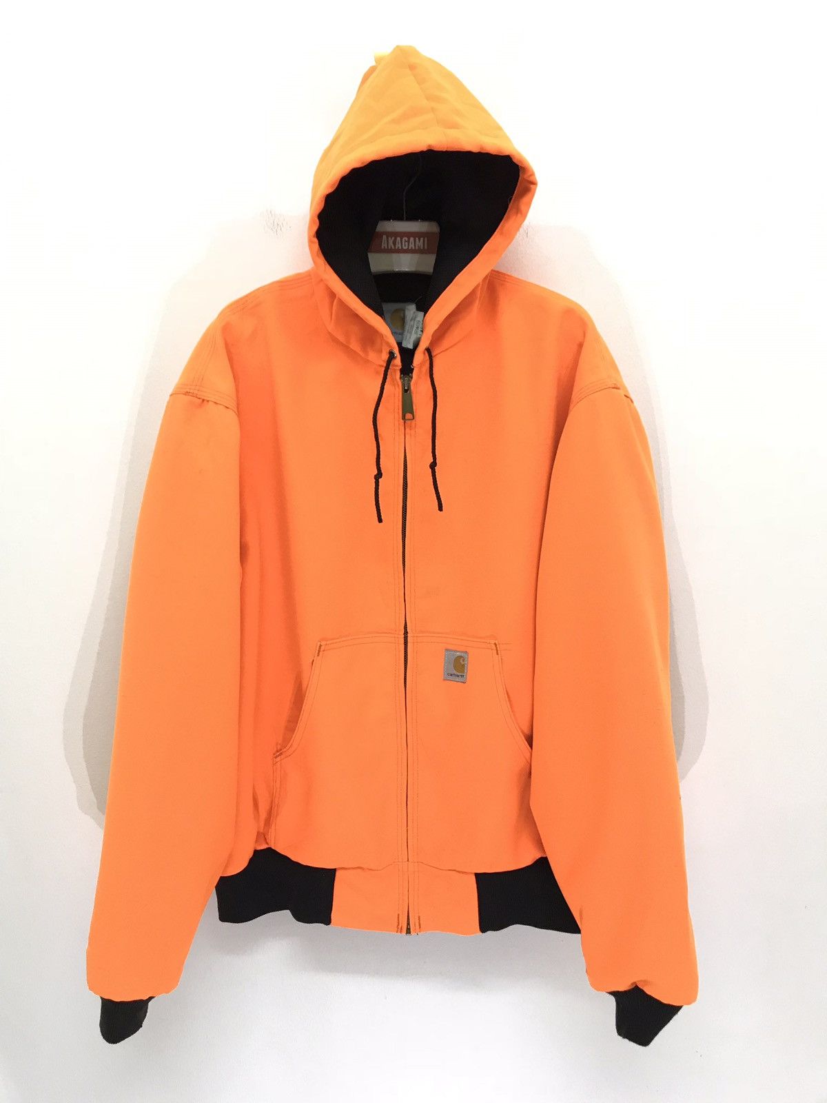 Carhartt Made in USA Carhartt Jacket Neon Orange Very Bright Colour Size US XL / EU 56 / 4 - 1 Preview