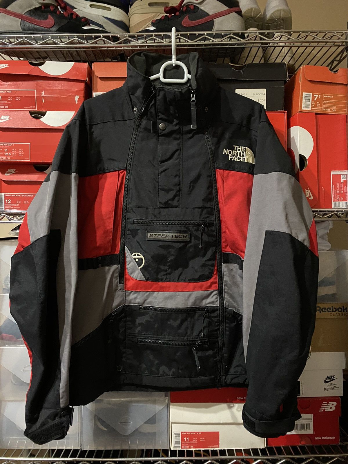 image of The North Face North Face Steep Tech Jacket in Black, Men's (Size Medium)