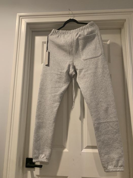 Fear of God Essentials Light Heather Grey Sweatpants