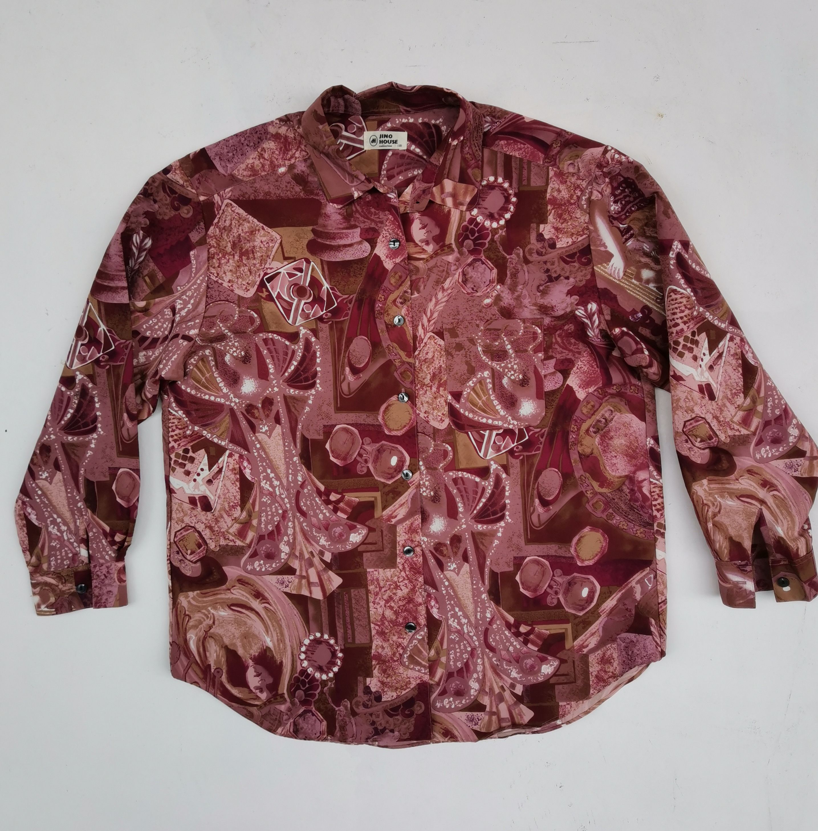 Flannel Jino House Flannel Shirt Full Print Size US L / EU 52-54 / 3 - 1 Thumbnail